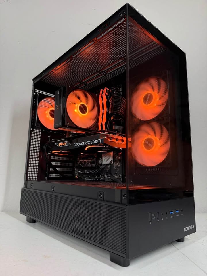 🔥 RTX 5060 Ti Gaming PC | AM5 DDR5 Build – High FPS 1080p / 1440p 🔥
