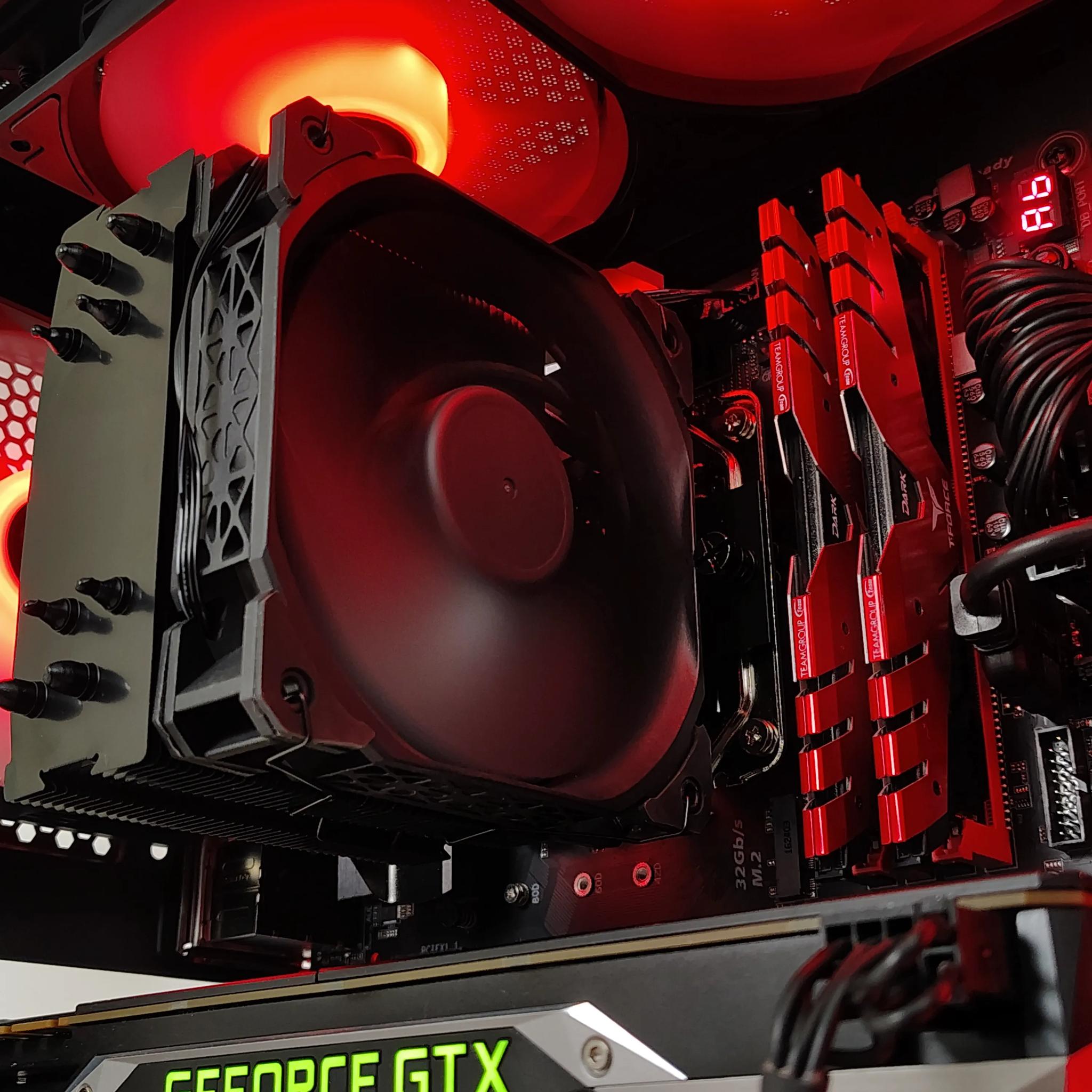 [SALE-$30 OFF]𝓕𝓞𝓤𝓝𝓓𝓡𝓨| GTX 1070 FE, i7-6700k, 16GB RAM, 1TB SSD Gaming PC 1440p - GLACIAL