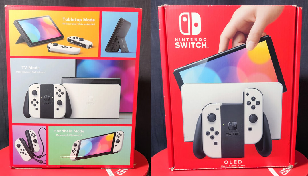 Nintendo switch ホワイト　本体　ケース付き Nintendo Switch OLED White With Full Console Case and Grip | Jawa