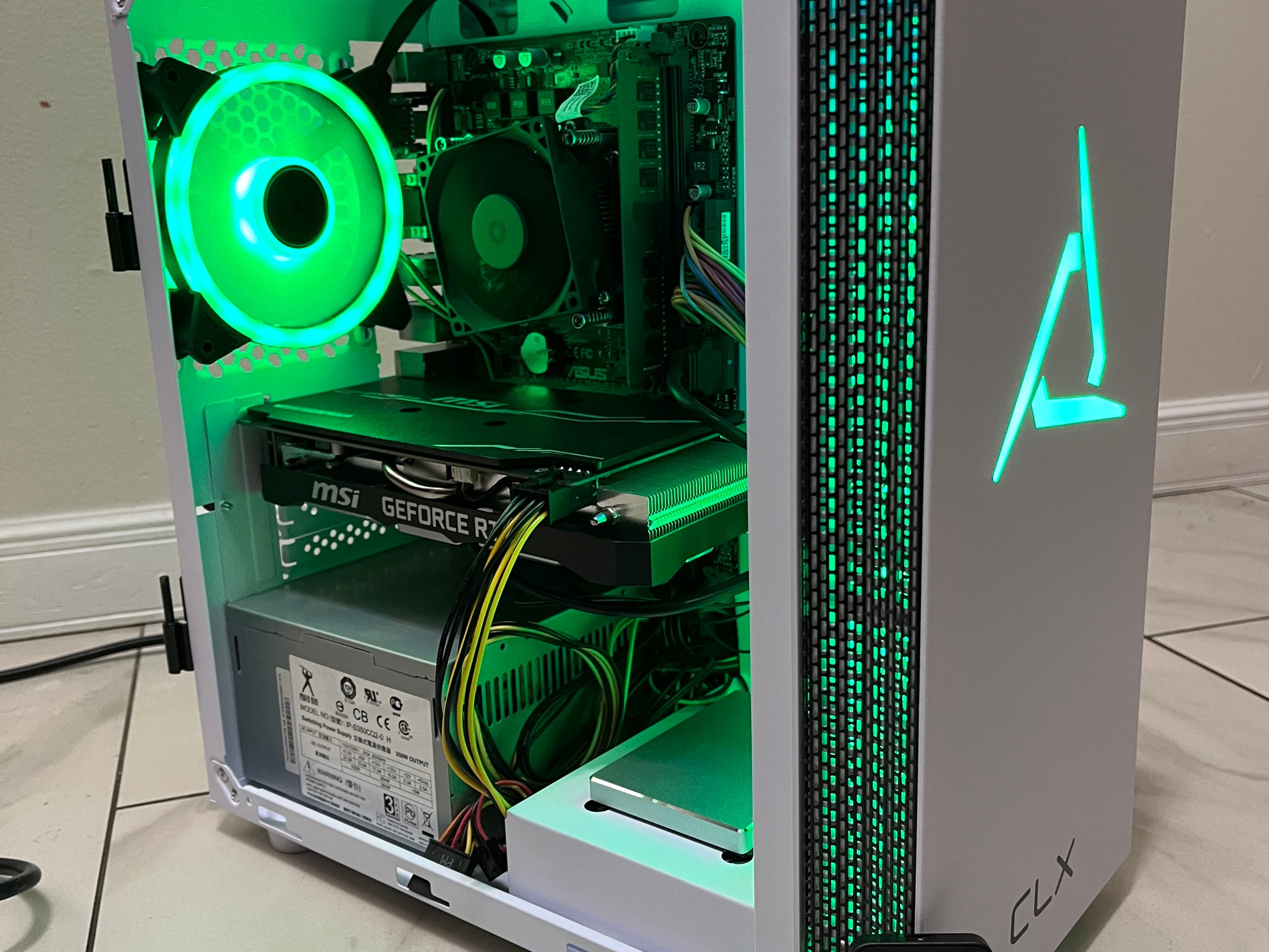 NVIDIA RTX 2060 SUPER, Intel i7-6700, 16GB RAM, 2.1TB Storage - Gaming PC w/Wi-Fi, BT & RGB Remote