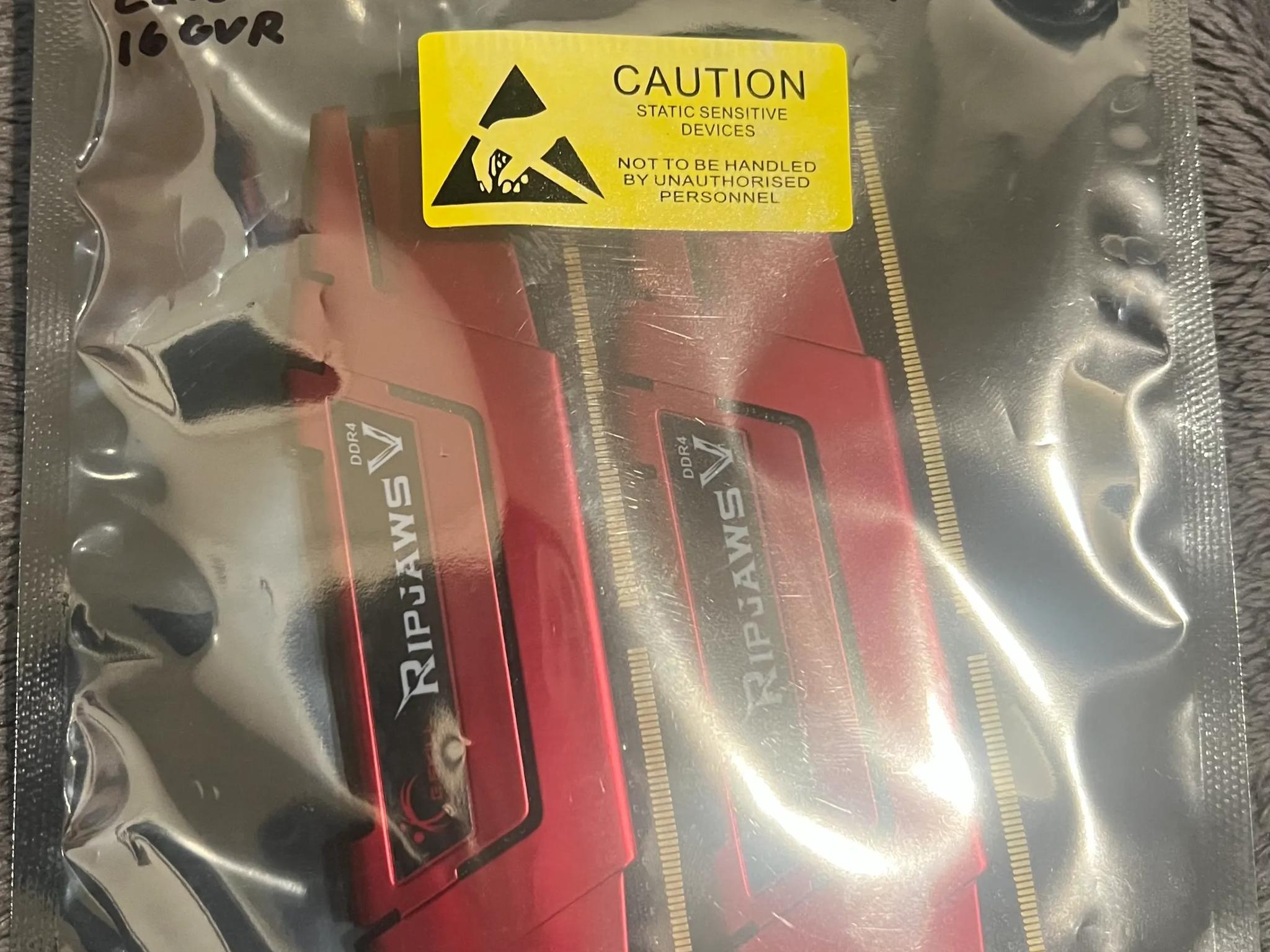 2X- G.SKILL Ripjaws V Series 16GB (2 x 8GB) DDR4 2400 MT/s CL15-15-15-35 1.20V