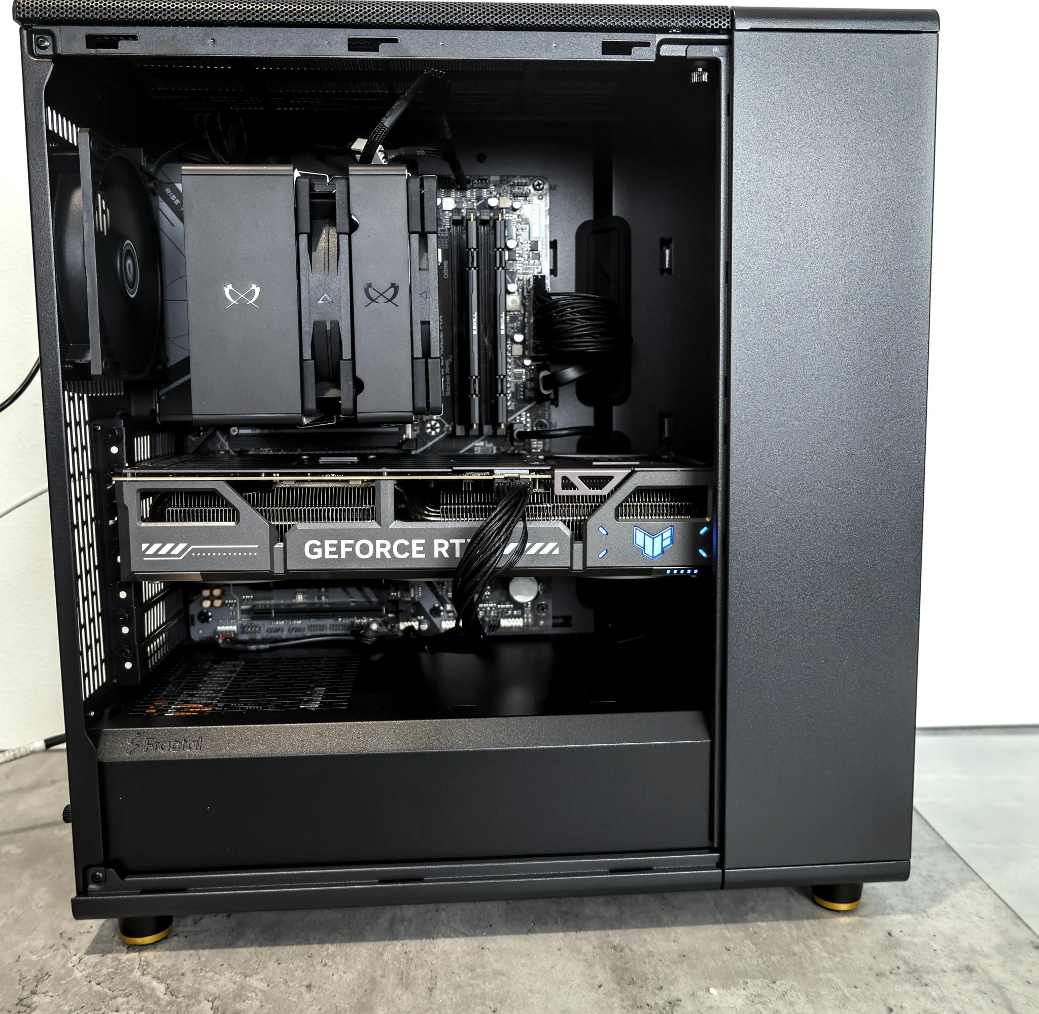 Fractal North 9600X+5070 1440P/4K Build