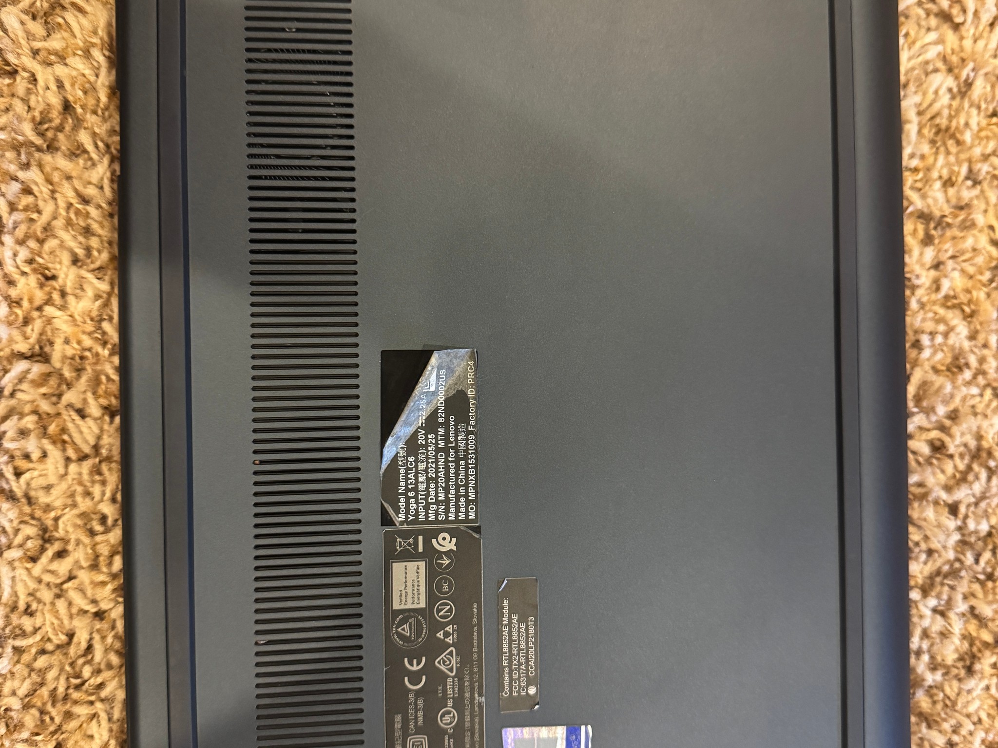 Lenovo Yoga 6 13" 2-in-1 Laptop (Ryzen 7 5700U, 16GB RAM, 512GB SSD)