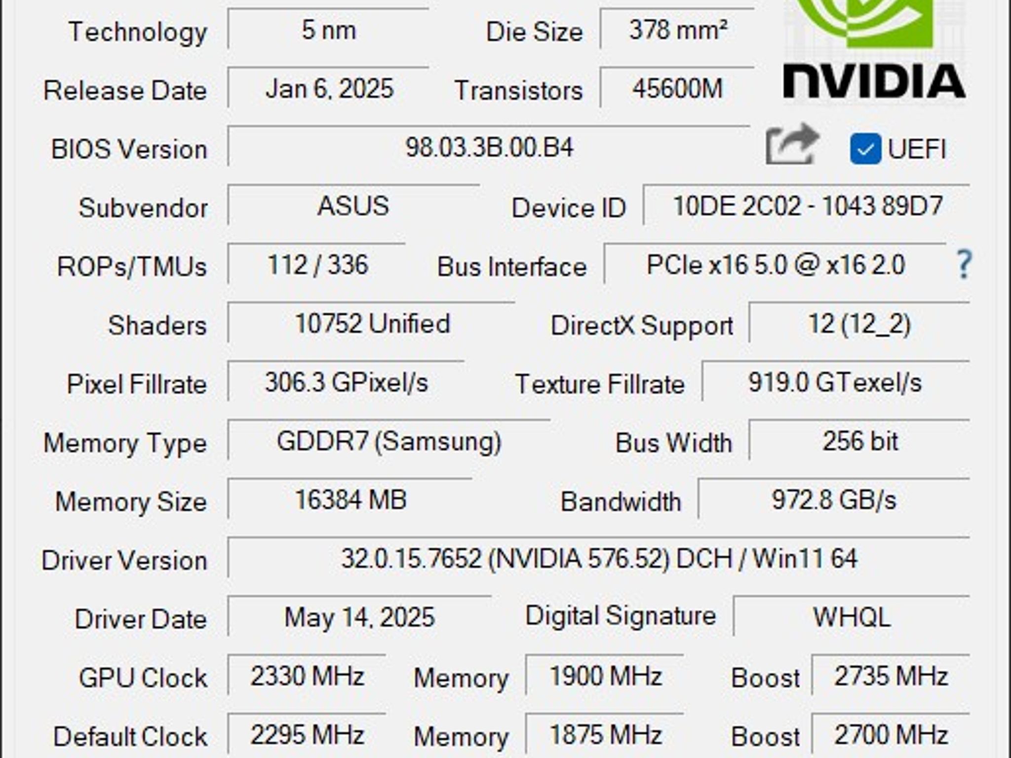 ASUS - TUF Gaming NVIDIA GeForce RTX 5080 16GB GDDR7 PCI Express 5.0 Graphics