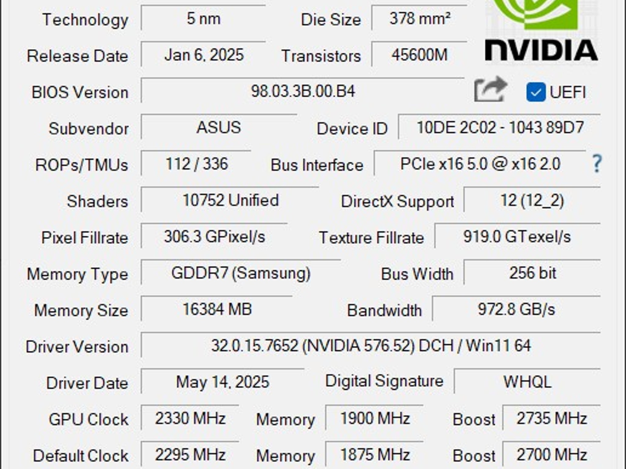 ASUS - TUF Gaming NVIDIA GeForce RTX 5080 16GB GDDR7 PCI Express 5.0 Graphics