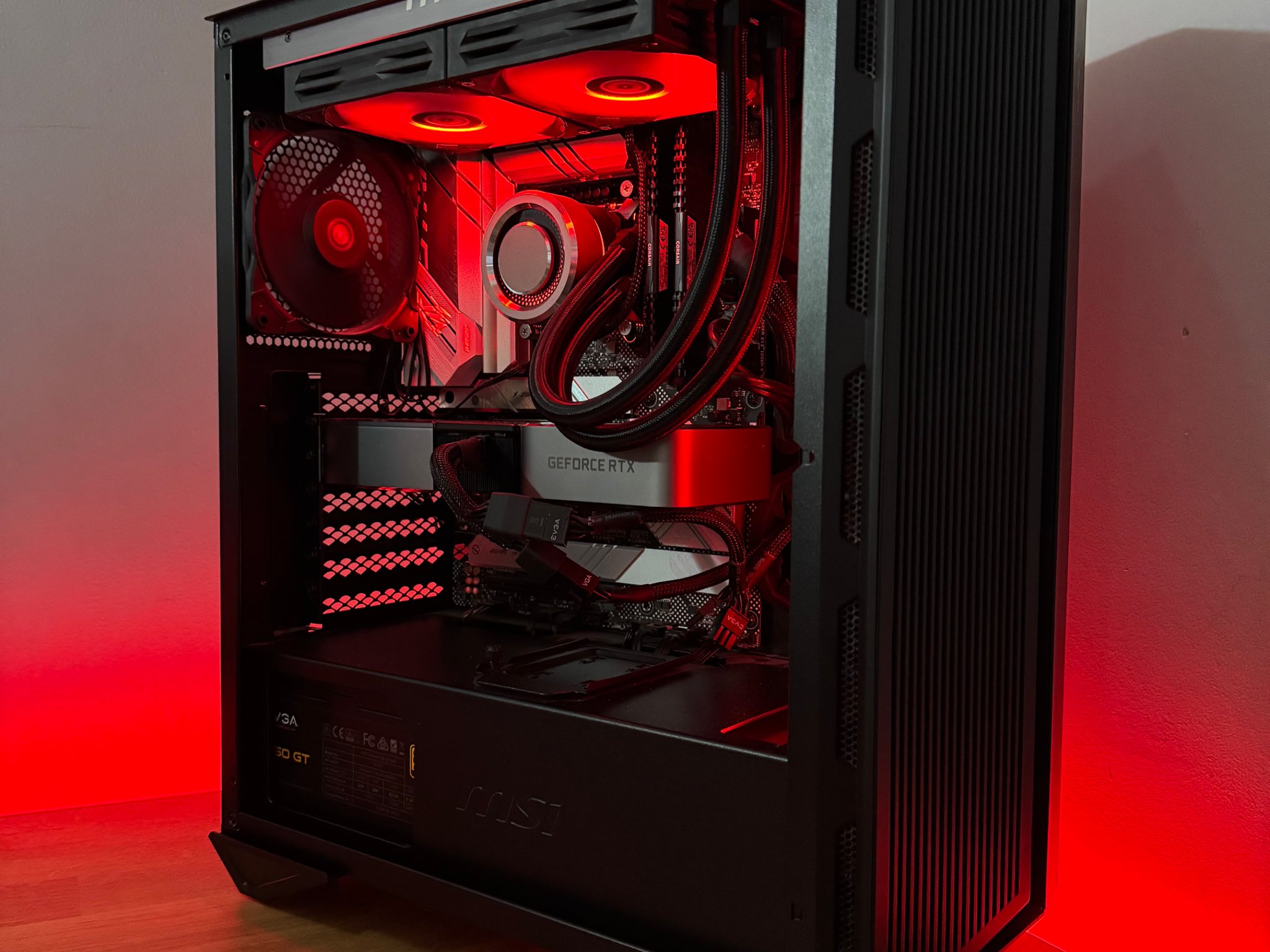 1440p/4K "Crimson Titan" | High Performance | Water Cooled | i7-12700K + RTX 3070 Ti | Wi...