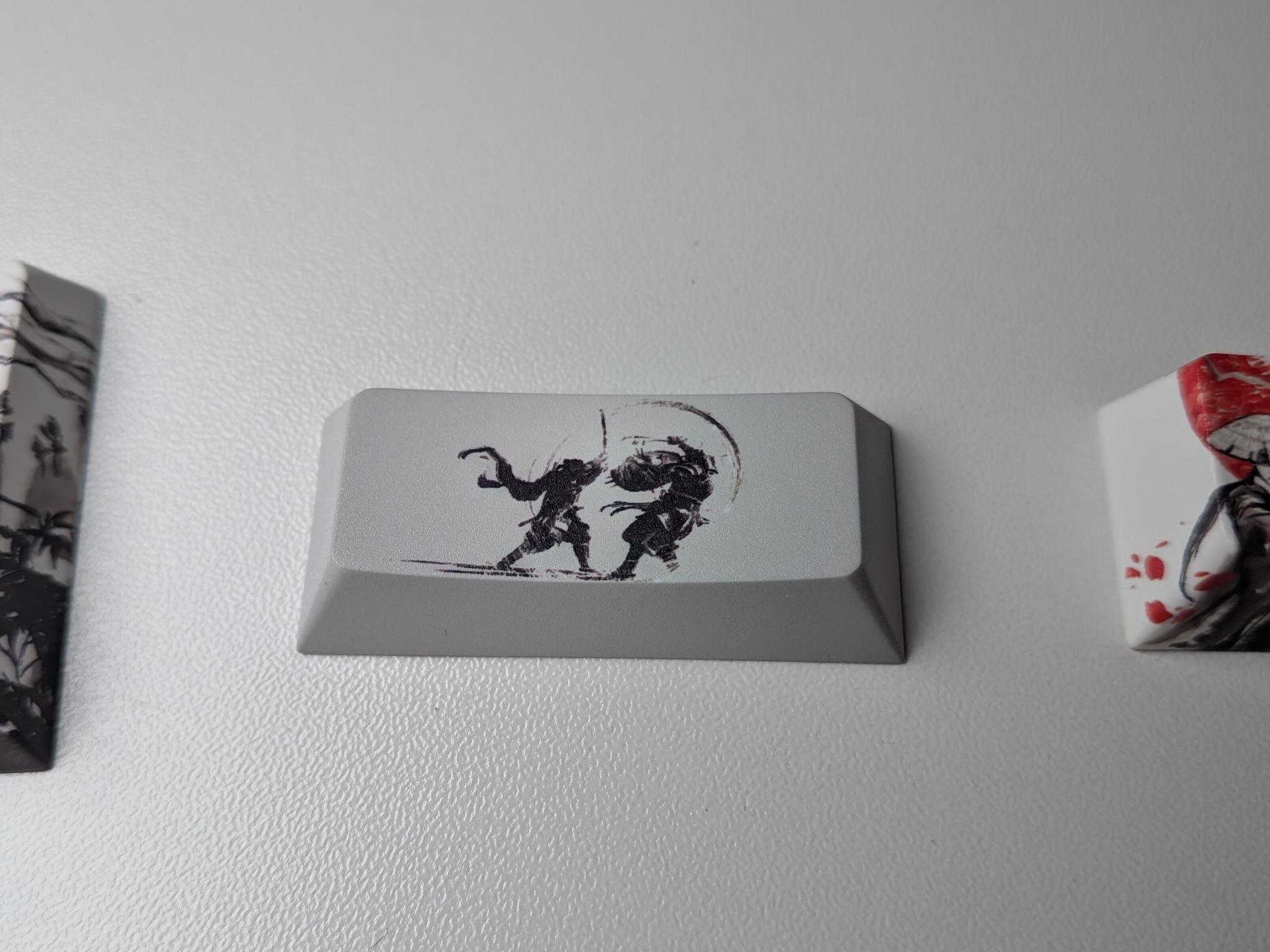 Samurai Accent Keycap Set