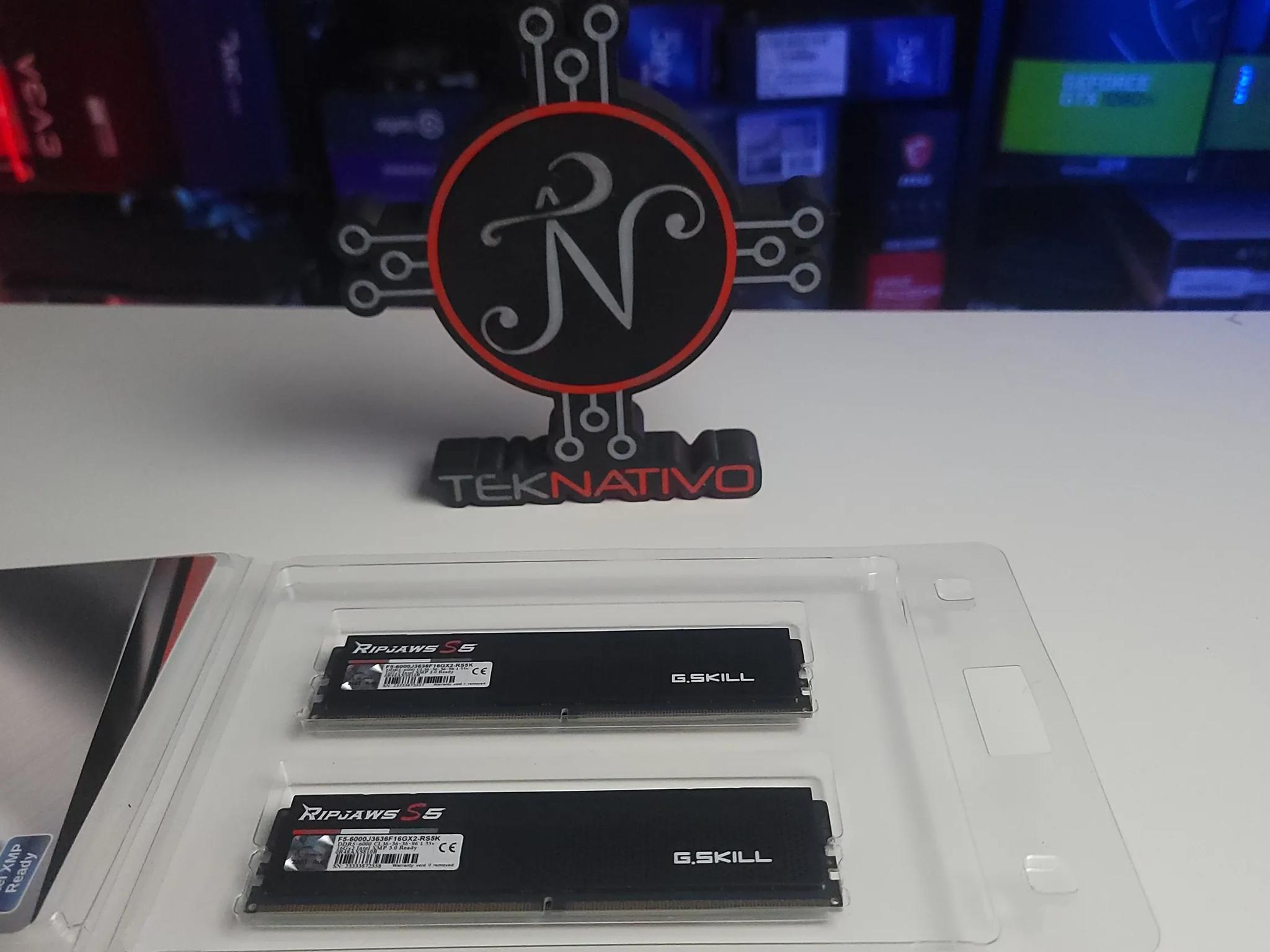 G.Skill Ripjaws S5 32GB (2 x 16GB) DDR5-6000 XMP 3.0