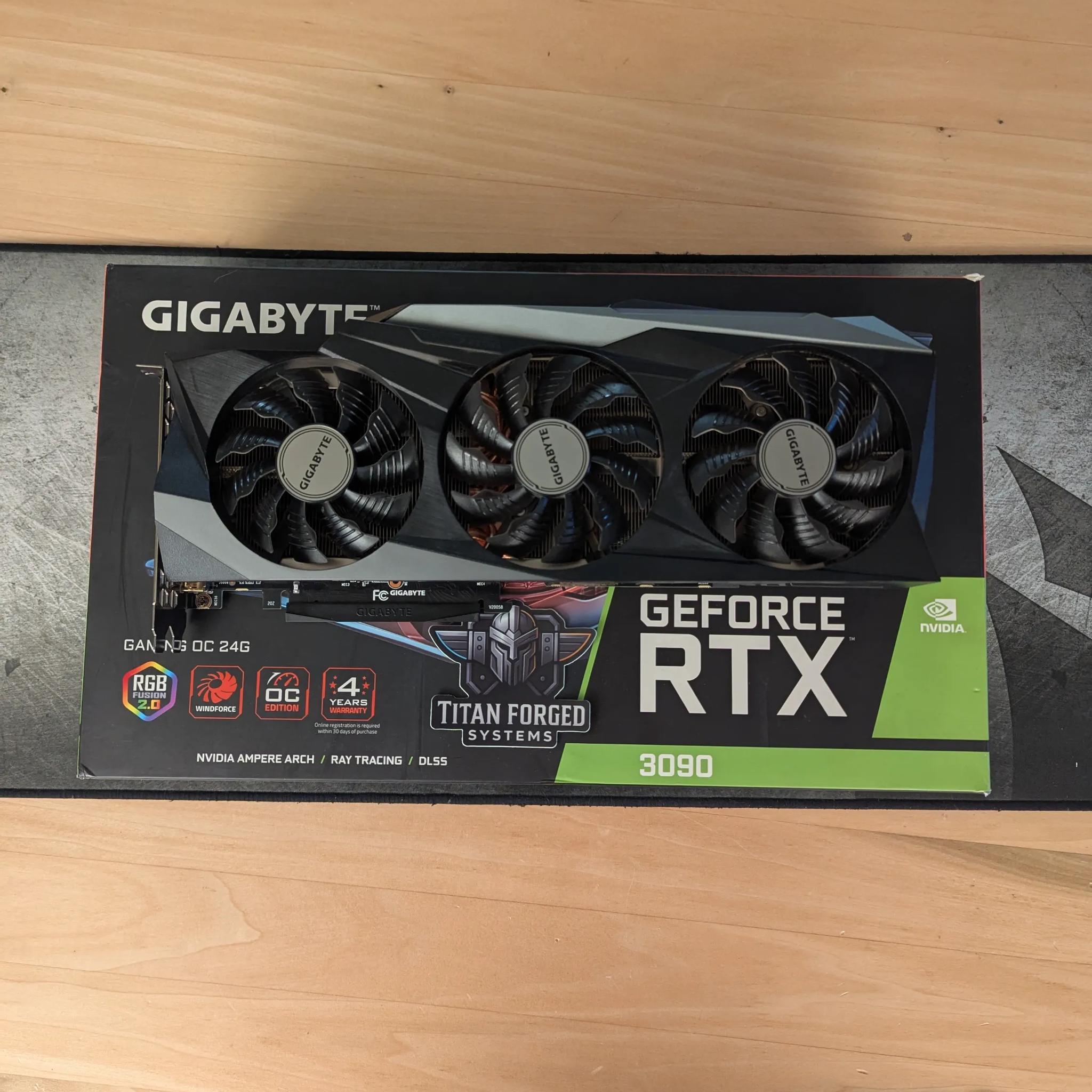 🔷 Gigabyte 3090 Gaming OC – 24GB Monster GPU | 4K Ready | Triple-Fan Cooling