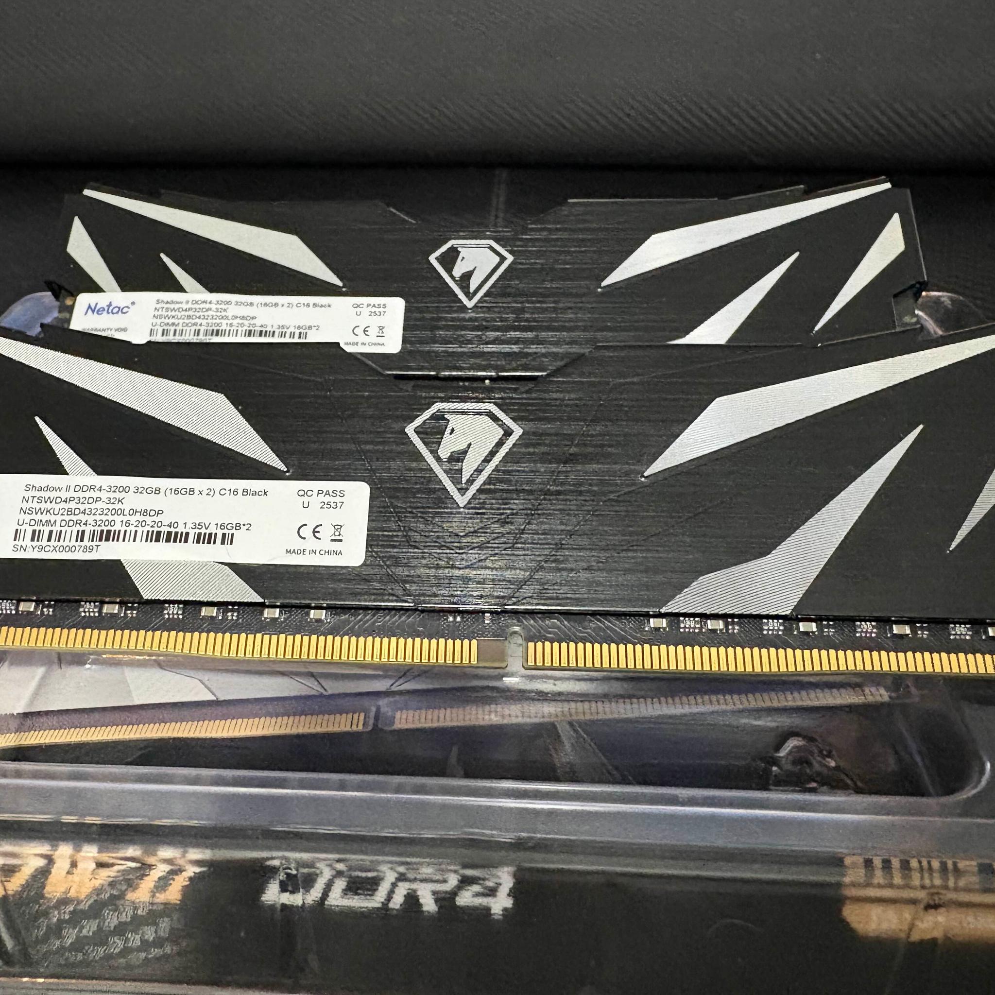Netac Shadow 2 ddr4 32gb 3200mhz 2x16