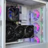 🐈‍⬛ Black Cat Customs “White Phantom” Gaming PC  Ryzen 7 3700X | RTX 3060 Ti | 16GB RGB | 1TB NVMe