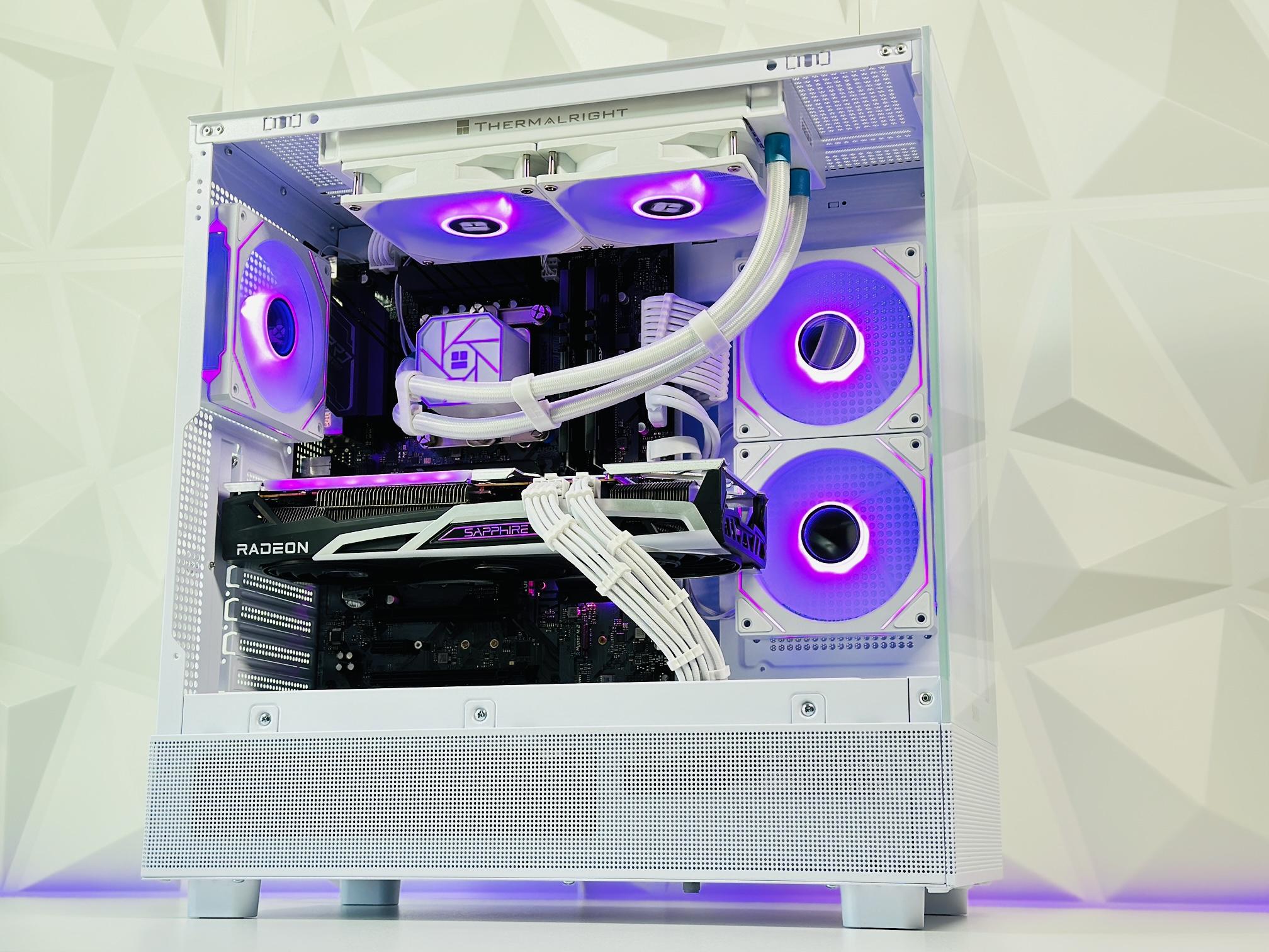 💥4️⃣➡💵|| Liquid Cooled Gaming PC🚀AMD RX 6700 XT 12GB🚀Intel i7 10700 8 core🚀32GB DDR4🚀1TB NVME