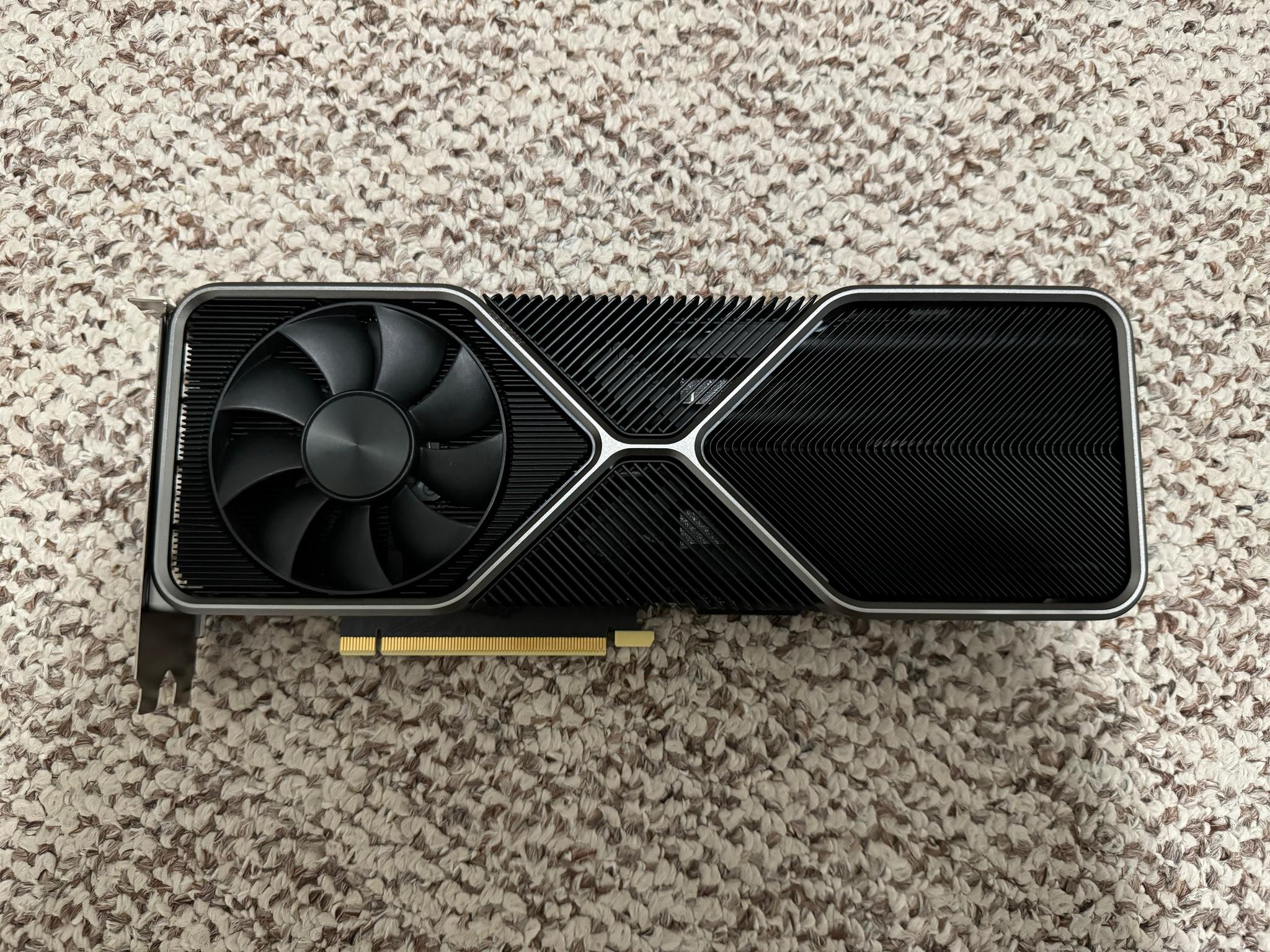 NVIDIA GeForce RTX 3080 Founders Edition 10GB GDDR6X Graphics Card -...