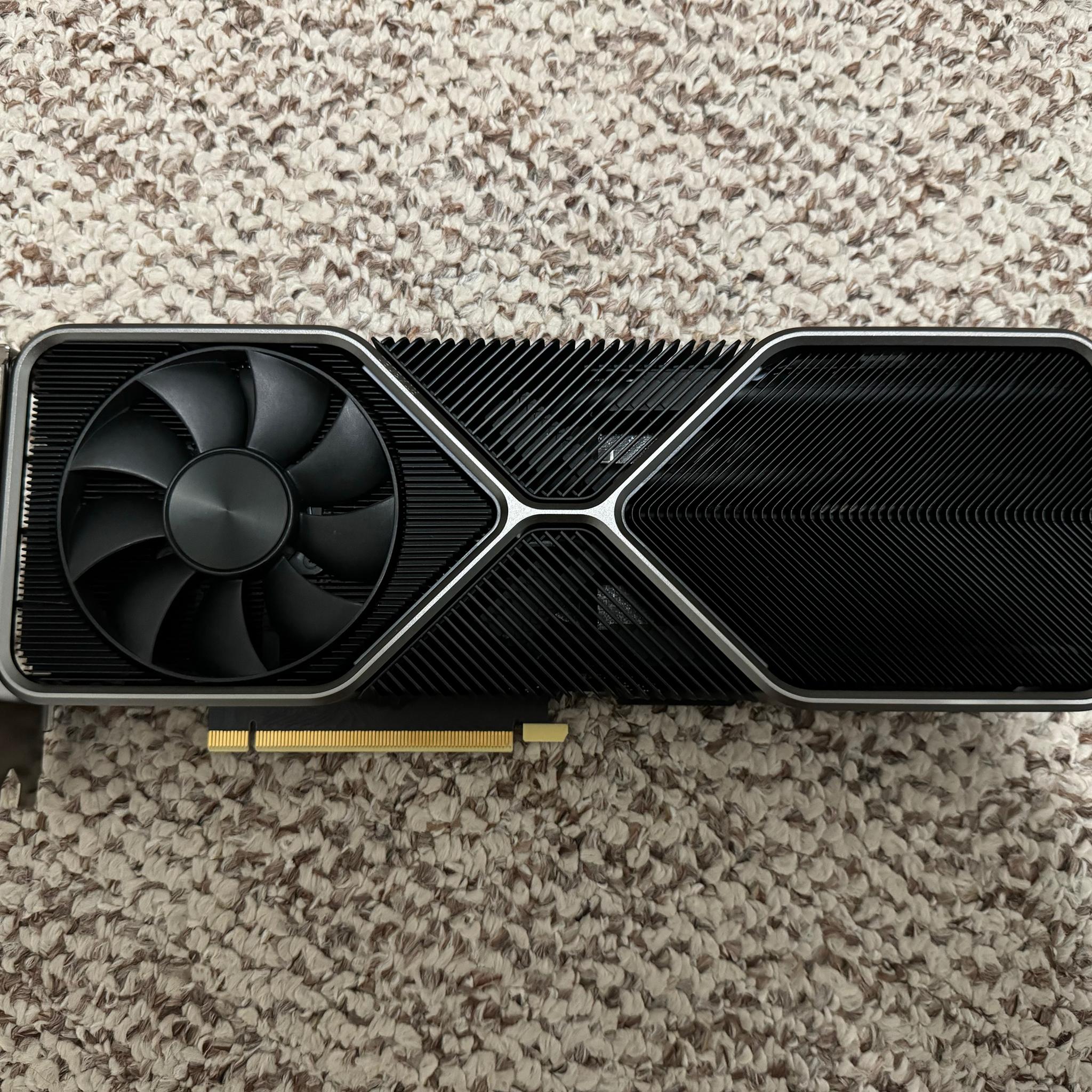NVIDIA GeForce RTX 3080 Founders Edition 10GB GDDR6X Graphics Card -...