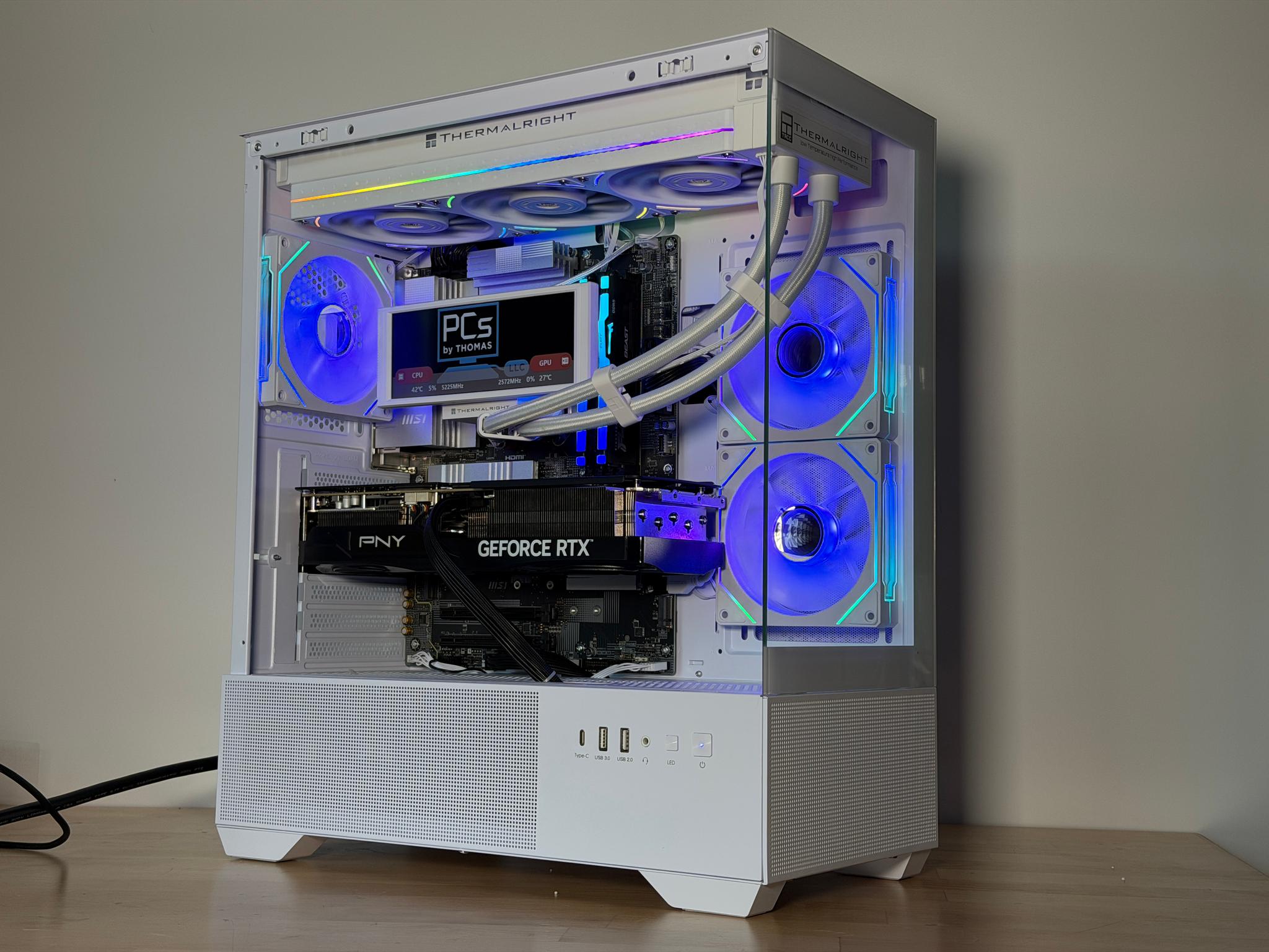 RTX 5070ti Ryzen 7 9800x3d Gaming PC
