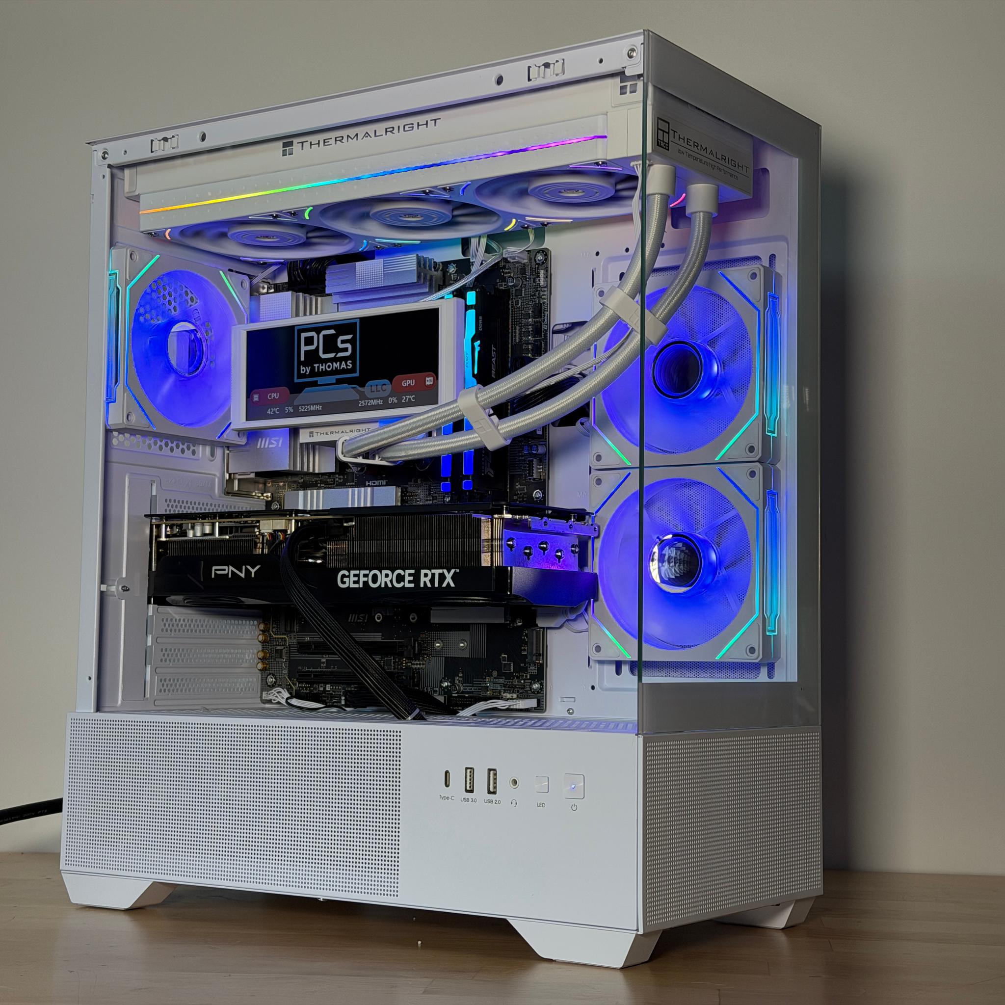 RTX 5070ti Ryzen 7 9800x3d Gaming PC