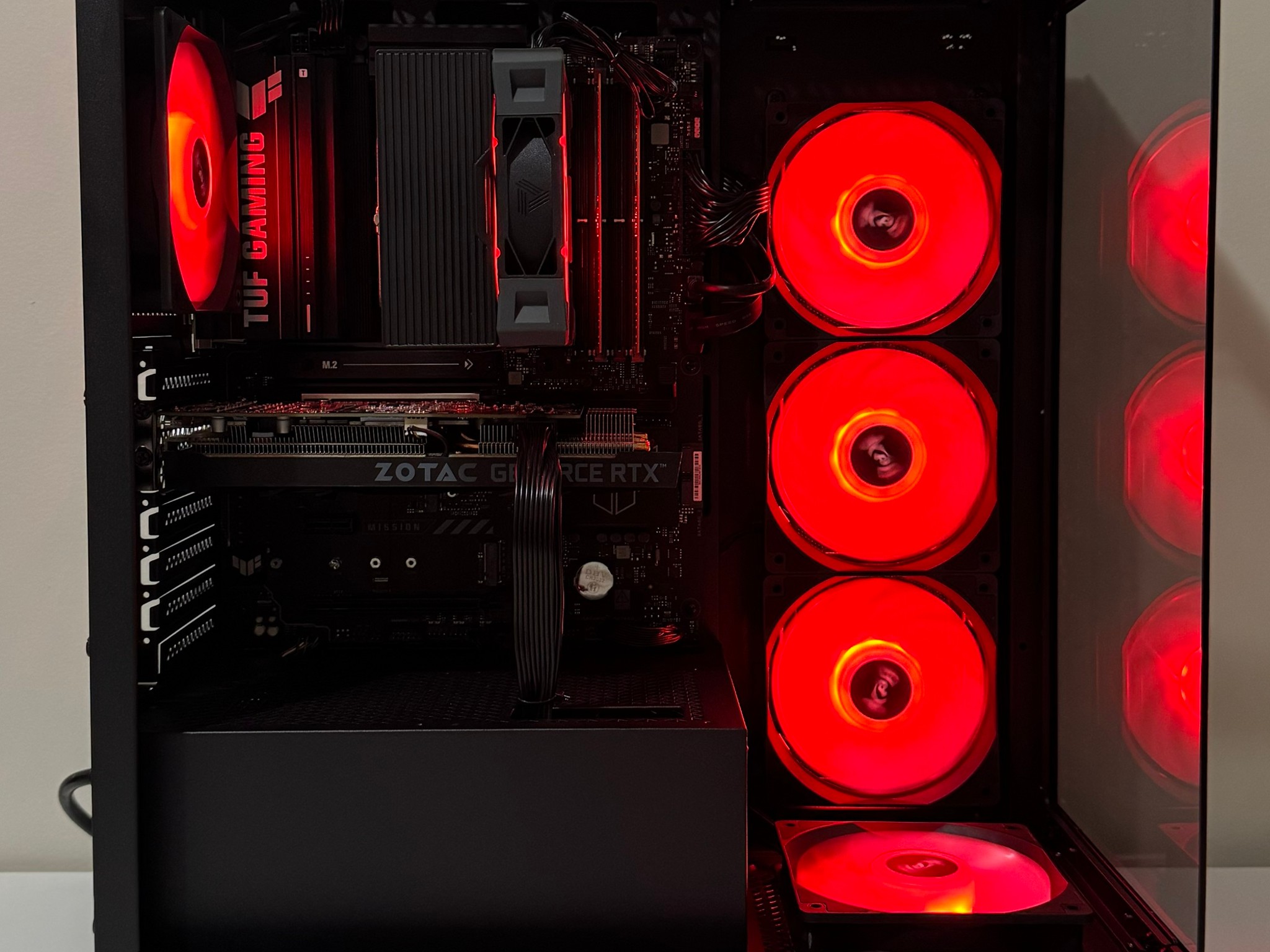 AMD X3D Ryzen 5 7500X3D 32GB DDR5 RAM 1TB NVMe SSD GeForce RTX 3060 12GB ASUS B650E-E TUF Gaming PC