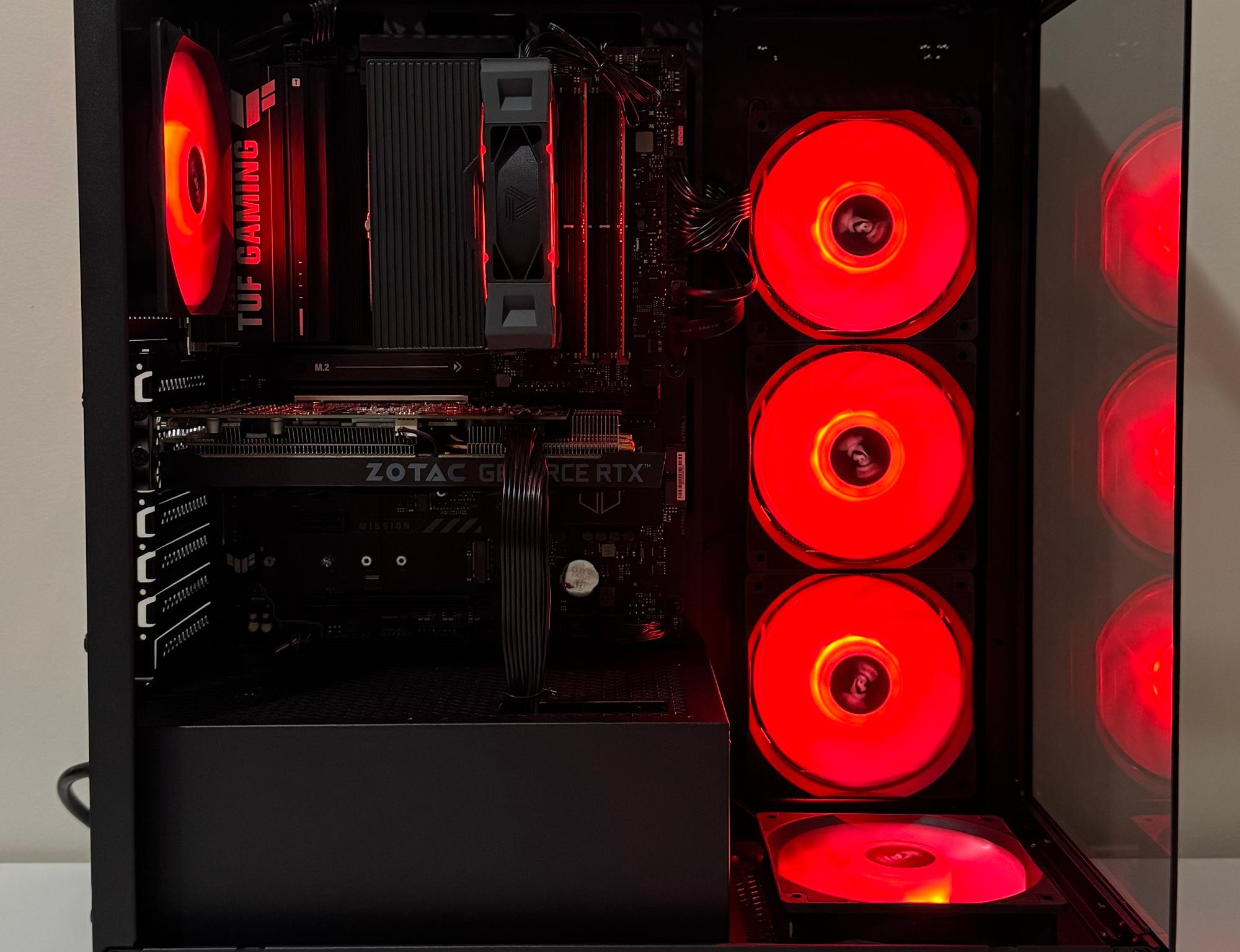 AMD X3D Ryzen 5 7500X3D 32GB DDR5 RAM 1TB NVMe SSD GeForce RTX 3060 12GB ASUS B650E-E TUF Gaming PC