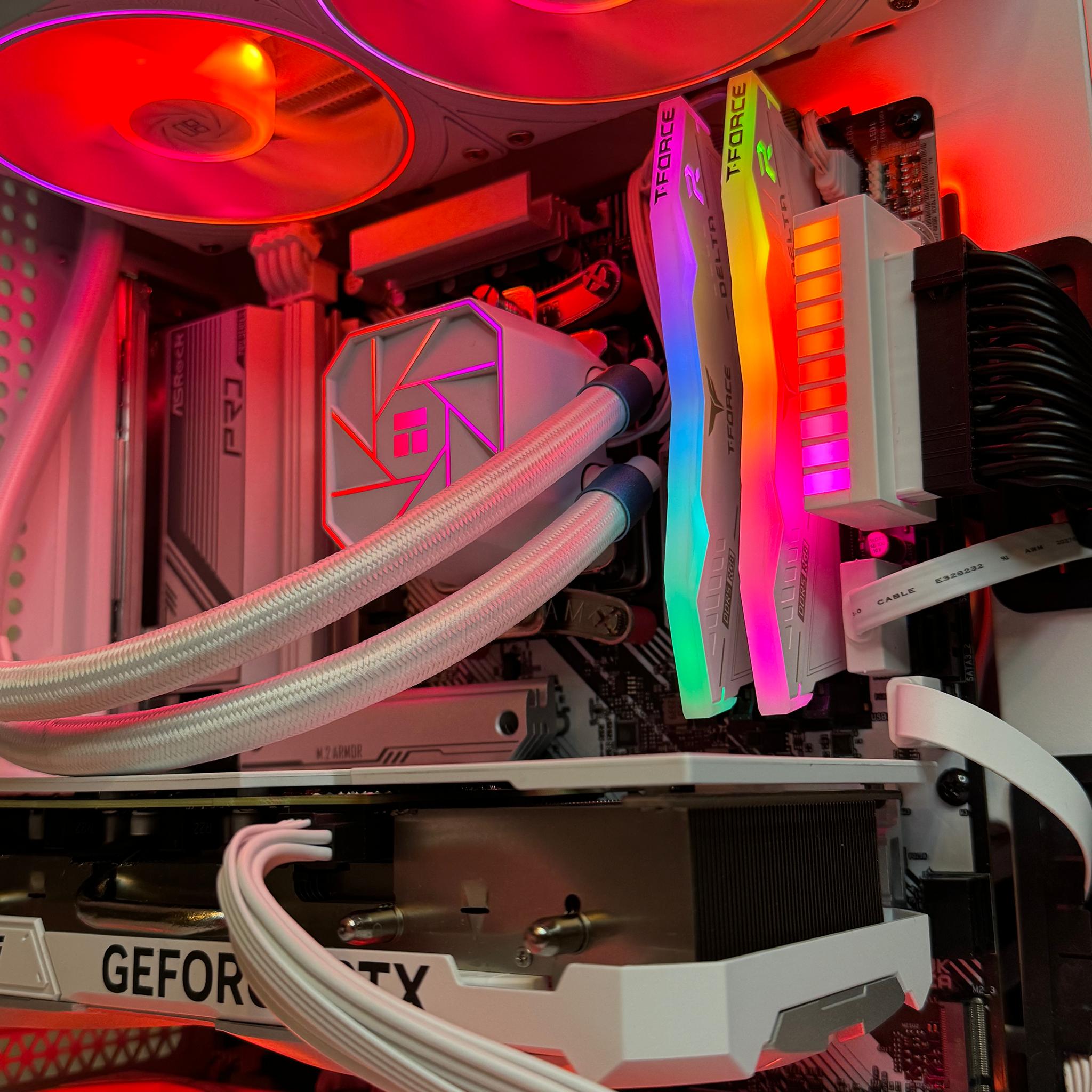 "Ice Cube" RYZEN 7 7700x, 4070 ti super, 32gb ram, WI-FI, 1TB nvme, gaming pc Free 4tb Drive READ