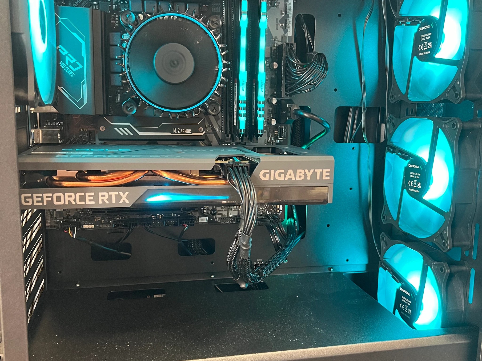 AXIOM / Value PC / Intel i3-12100F / RTX 3060 TI OC / 16GB's of RAM / 500GB NVME + 1TB 7200RPM HDD