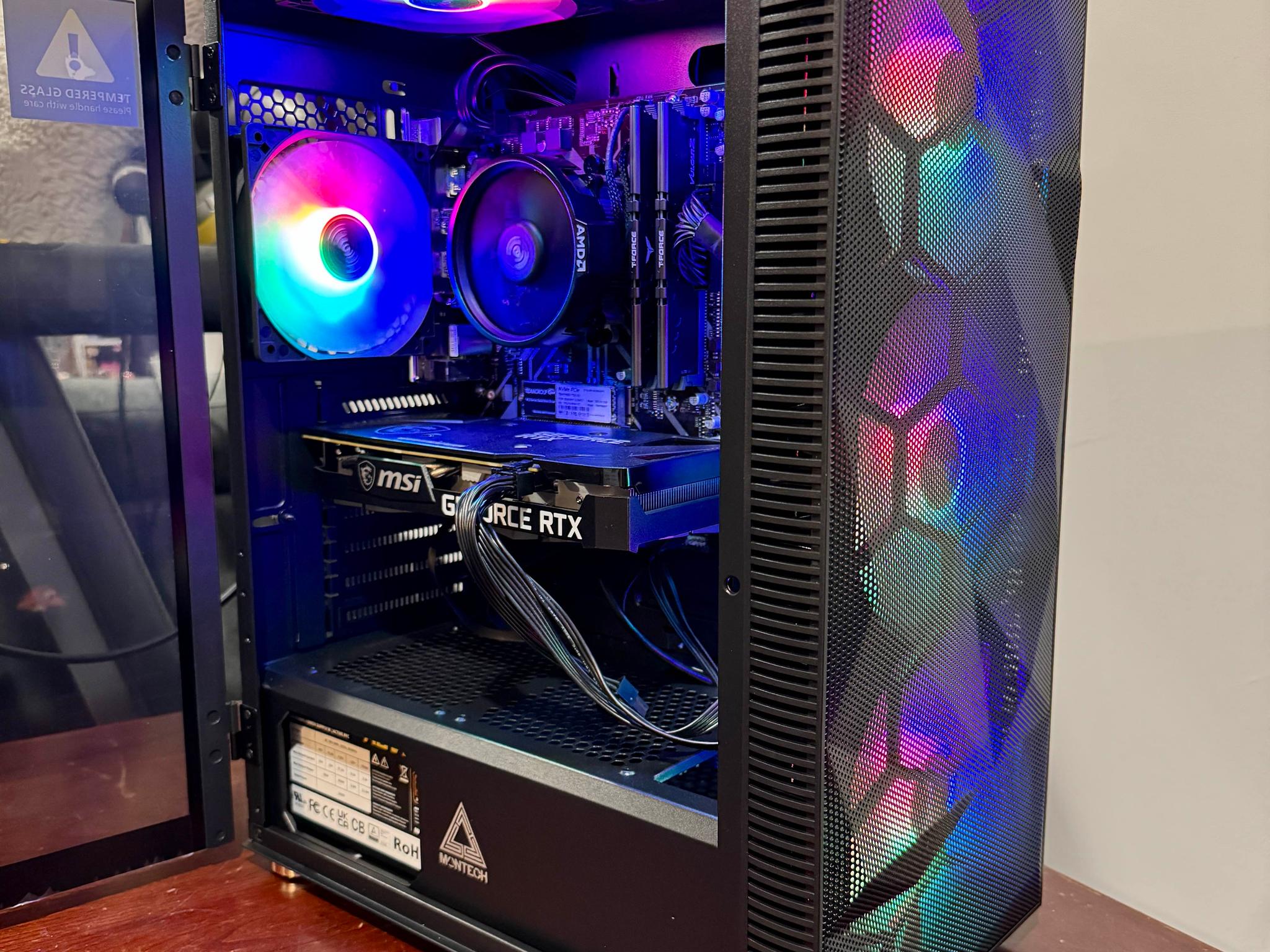 🎮 Ryzen 5 5500 + RTX 3060 | High-FPS 1080p Gaming Build