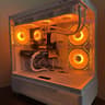 ❄️ White Aesthetic Gaming PC – RTX 3060 Ti | Ryzen 5 3600 | 16GB RAM | 1TB SSD