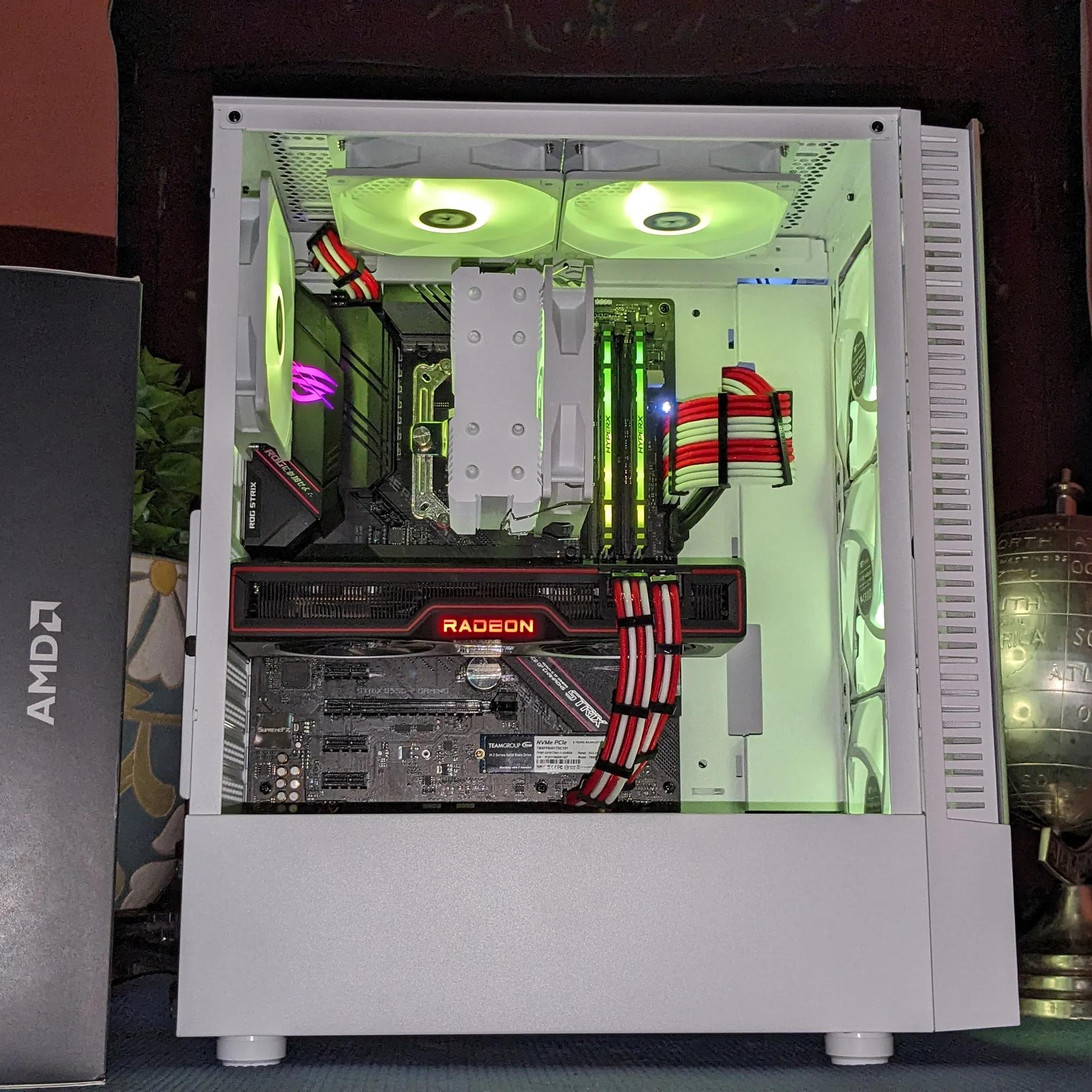High Performance Gaming PC| RX6700XT 12GB| Ryzen 5@4GHz| 16GB DDR4 RAM| 1TB NVMe SSD| Windows 11 Pro