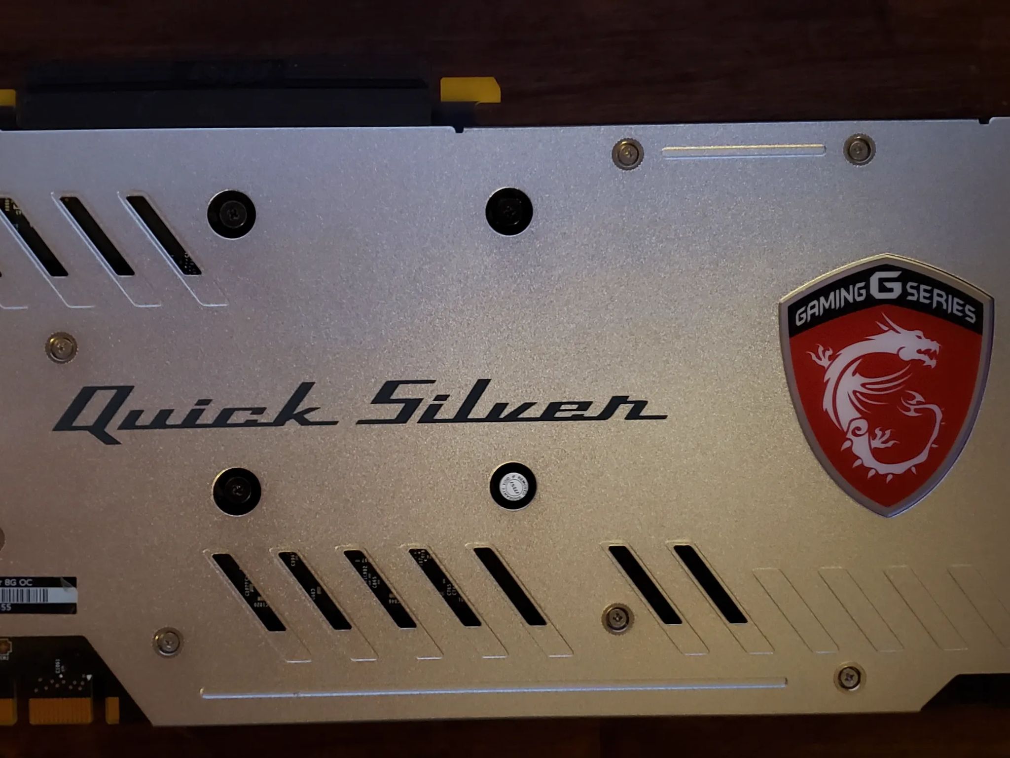 MSi GTX 1070 Quick Silver Edition