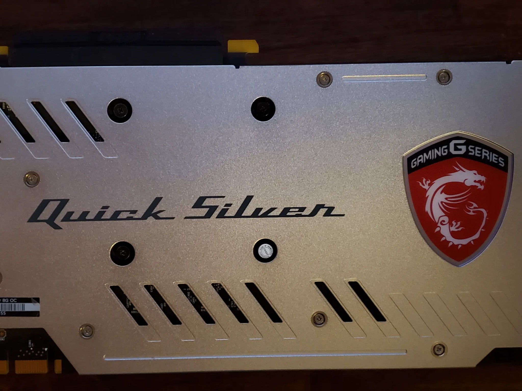 MSi GTX 1070 Quick Silver Edition