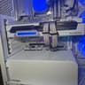 Custom White All AMD build.  9070XT and 9700X CPU