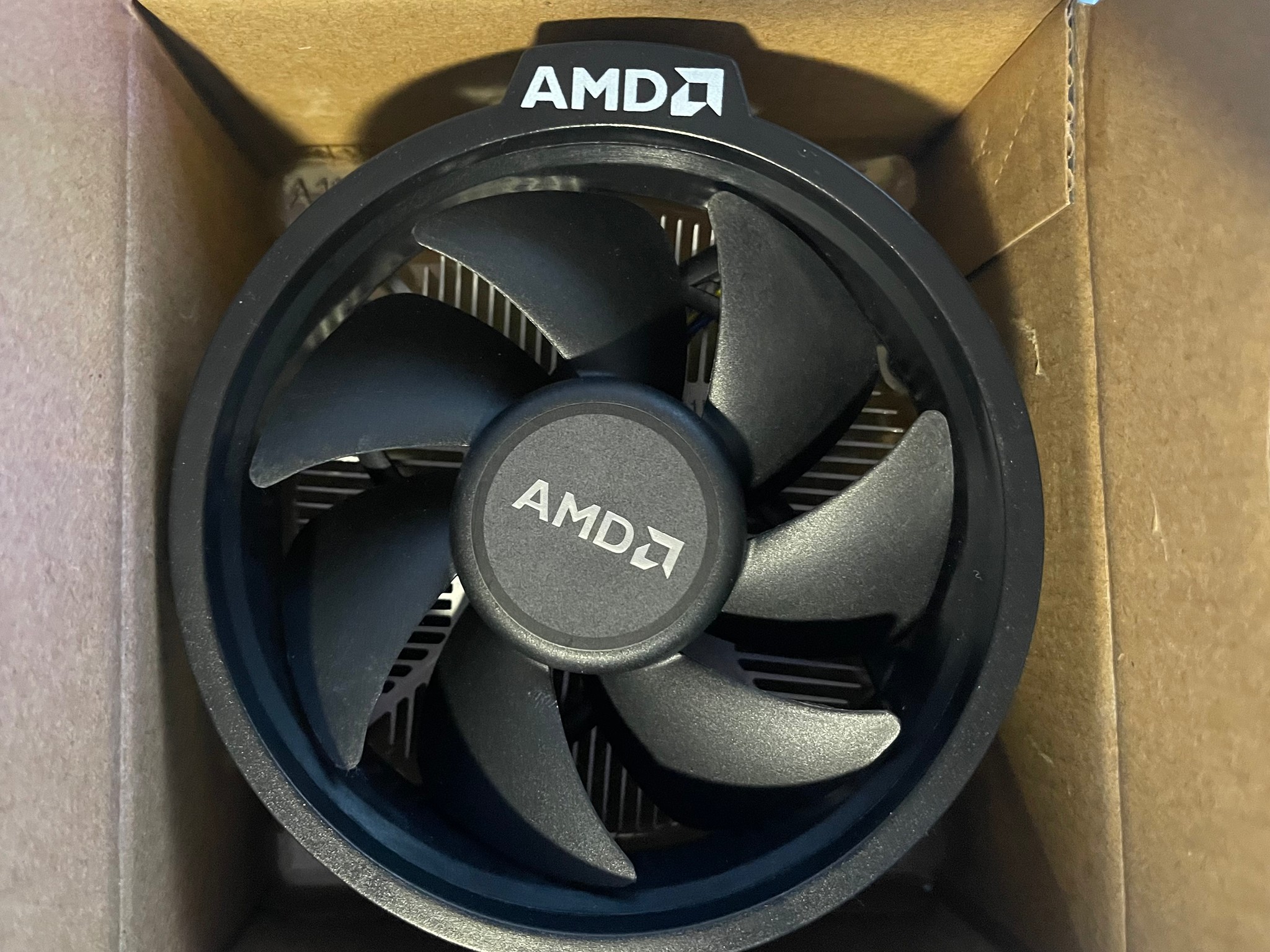 Used, Ryzen 3 3100 with cooler and box