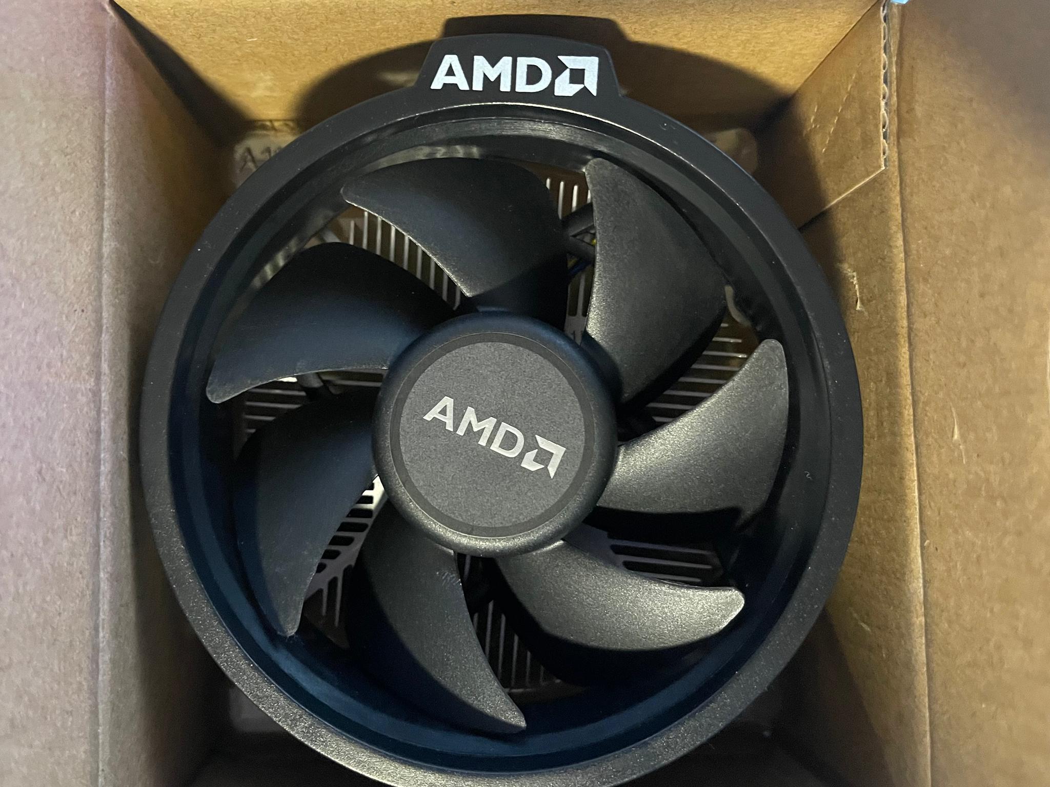 Used, Ryzen 3 3100 with cooler and box