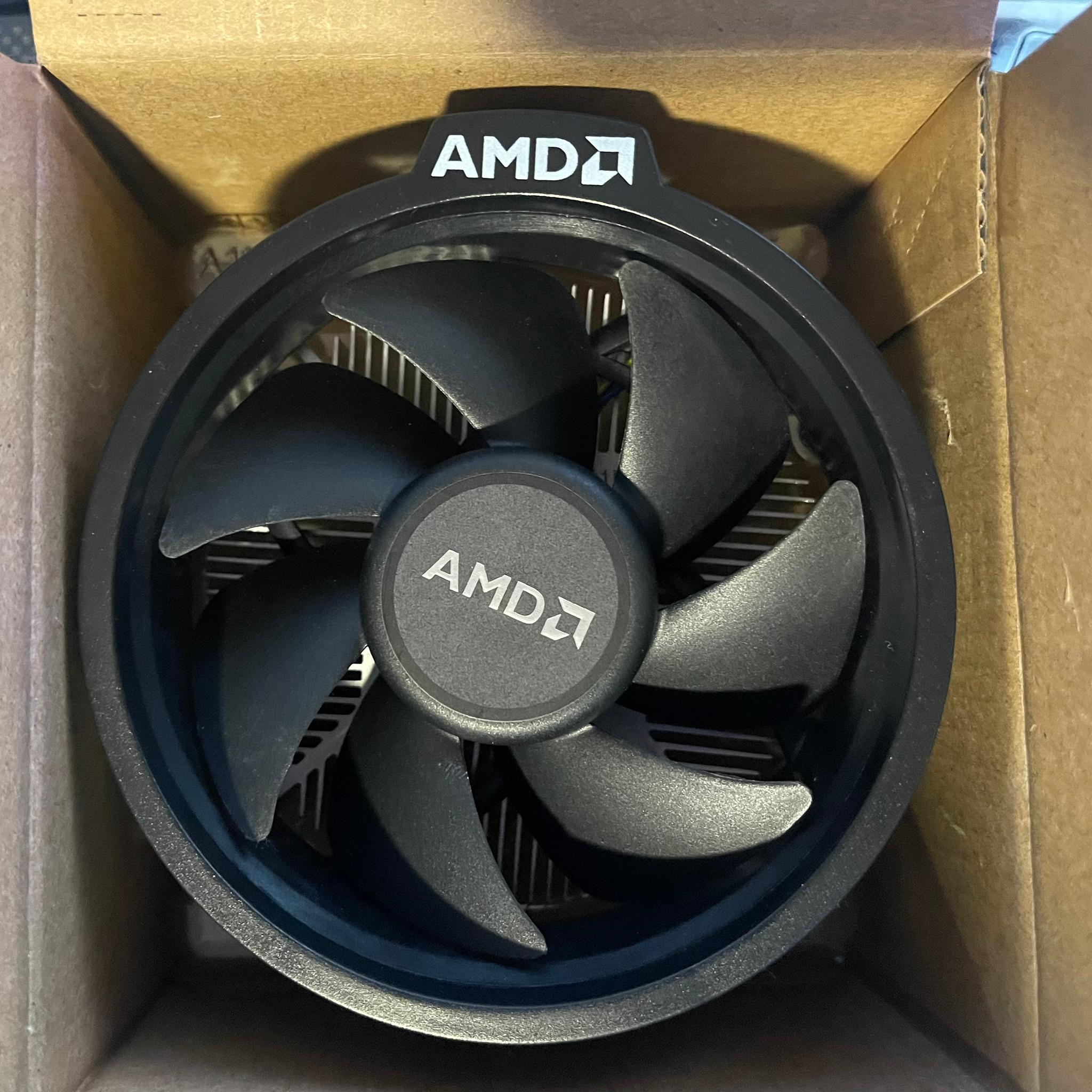 Used, Ryzen 3 3100 with cooler and box