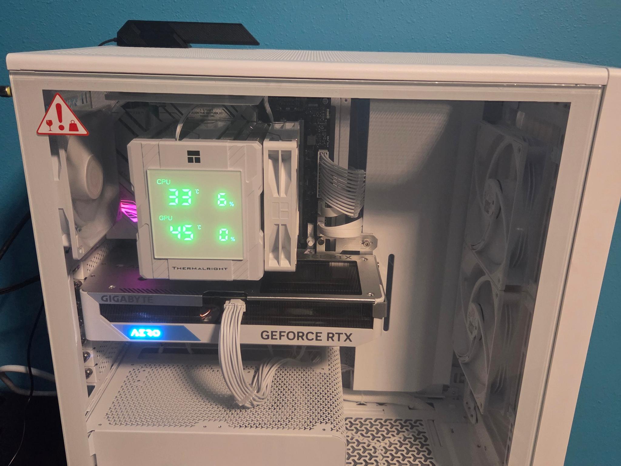 GeForce RTX 4070 Ti Super Custom Gaming PC - Ryzen 7 7700X, 1TB NVMe SSD