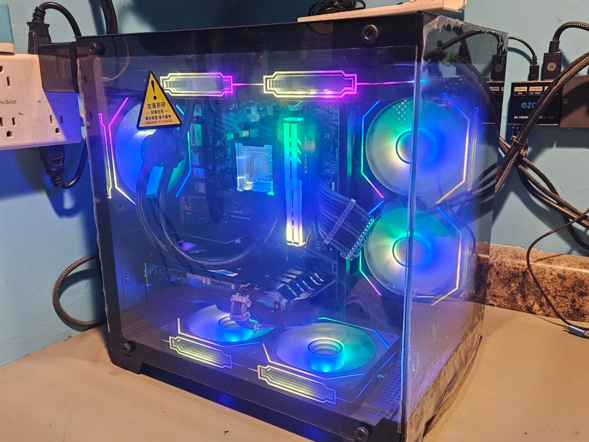 Custom Gaming PC Build Ryzen 7 5800X/RX 6600M/32gigs DDR4