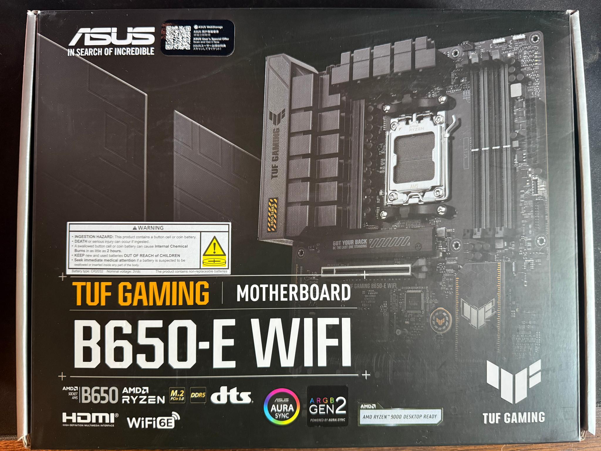 Asus TUF Gaming B650E WiFi