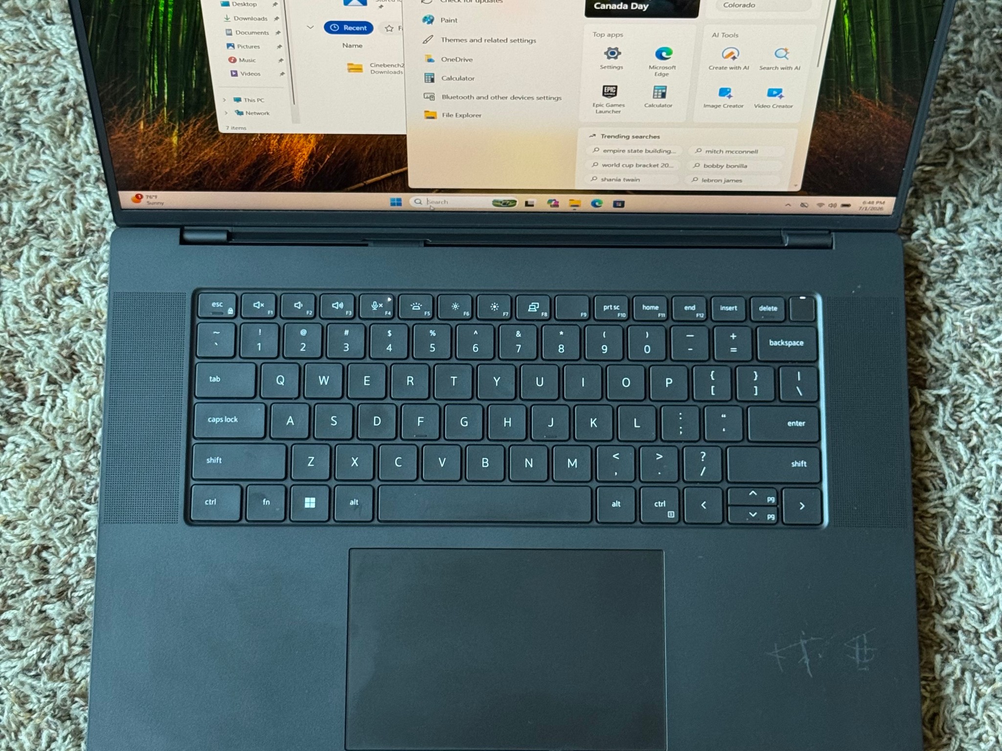 Dell precision 5680 / i7-13800H / 32GB DDR5 Ram / Geforce RTX A1000 GPU / 512GB Samsung SSD