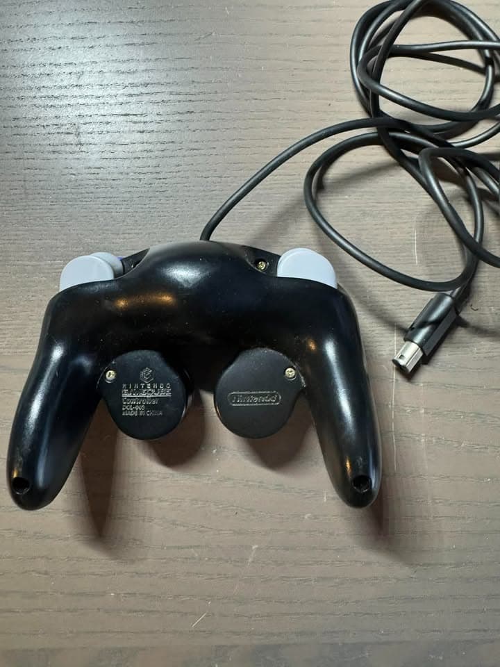 Nintendo Official GameCube Controller black NGC DOL-003