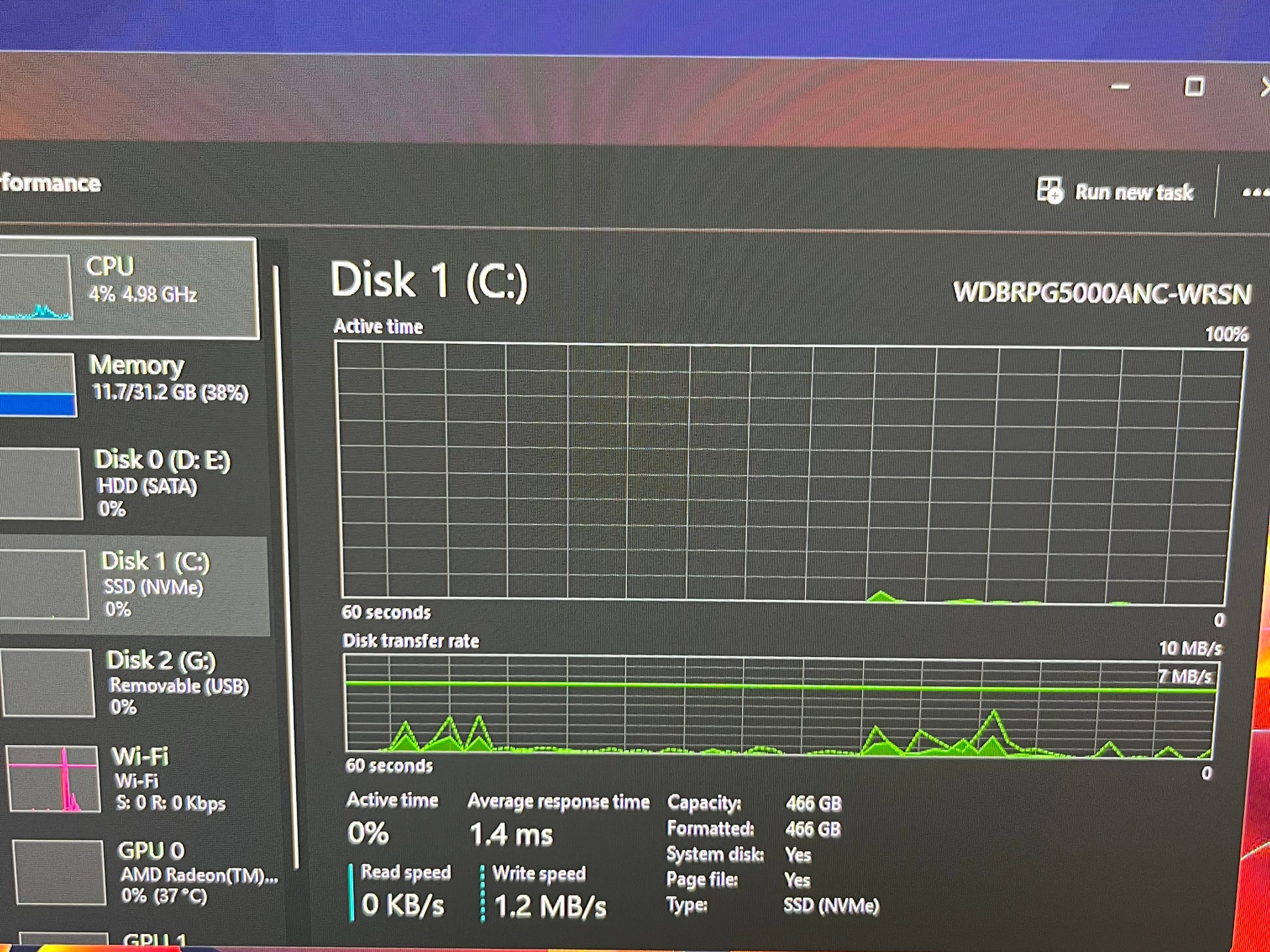 Ryzen 5 7600x, 32 GB DDR5 6000mhz CL38, GeForce 1660 Gaming X Build