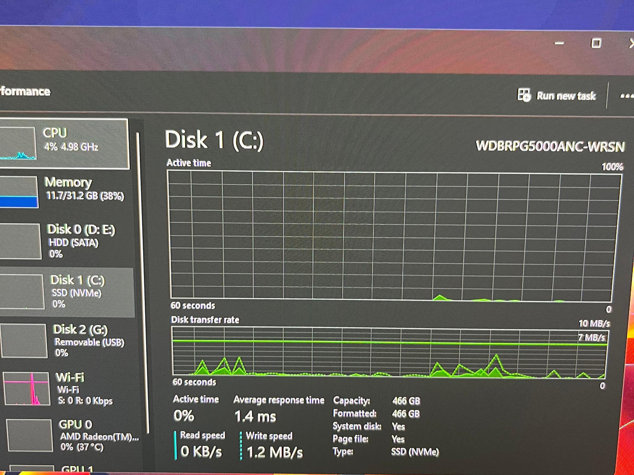 Ryzen 5 7600x, 32 GB DDR5 6000mhz CL36, GeForce 1660 Gaming X Build