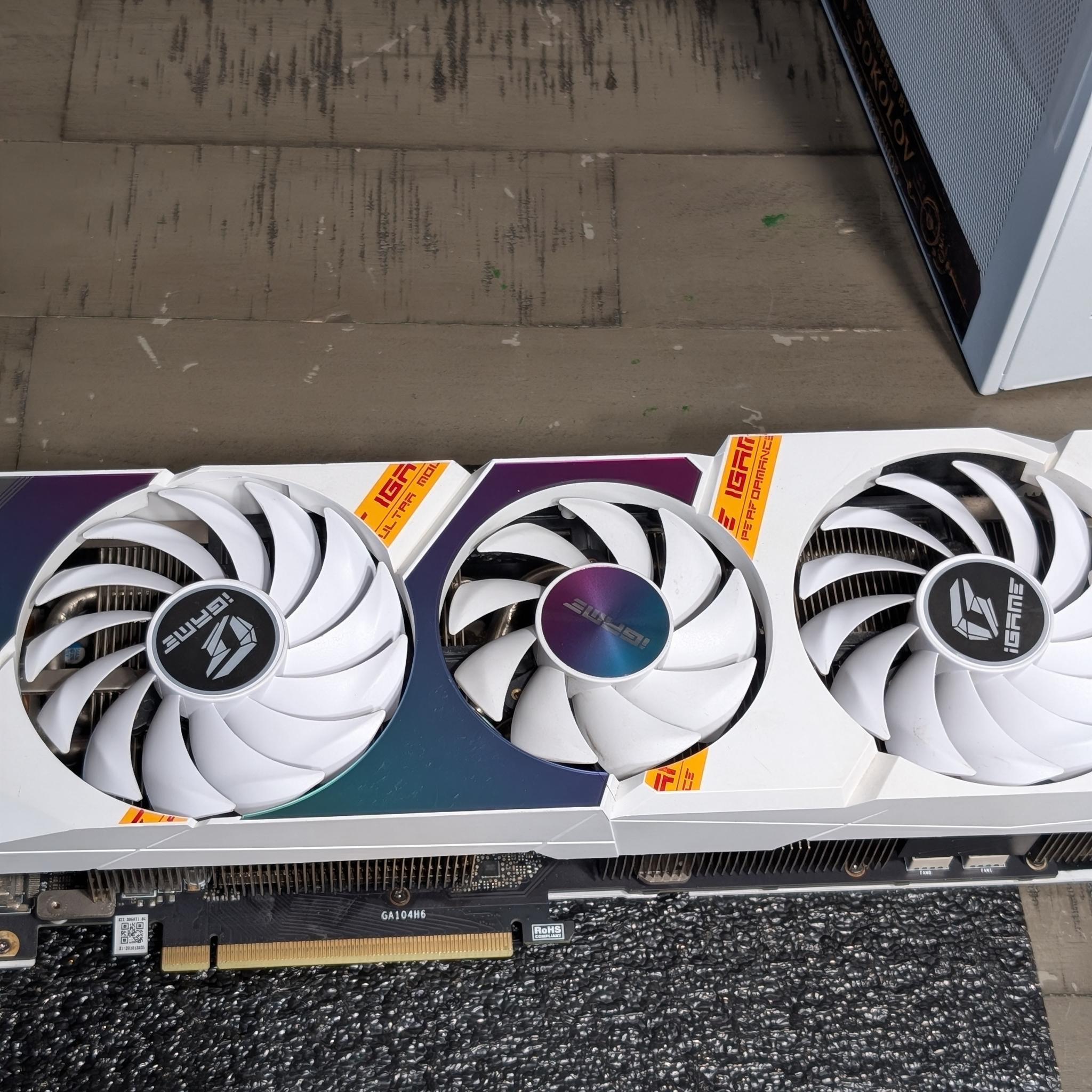 Colorful iGame GeForce RTX 3060 Ti Ultra W OC White