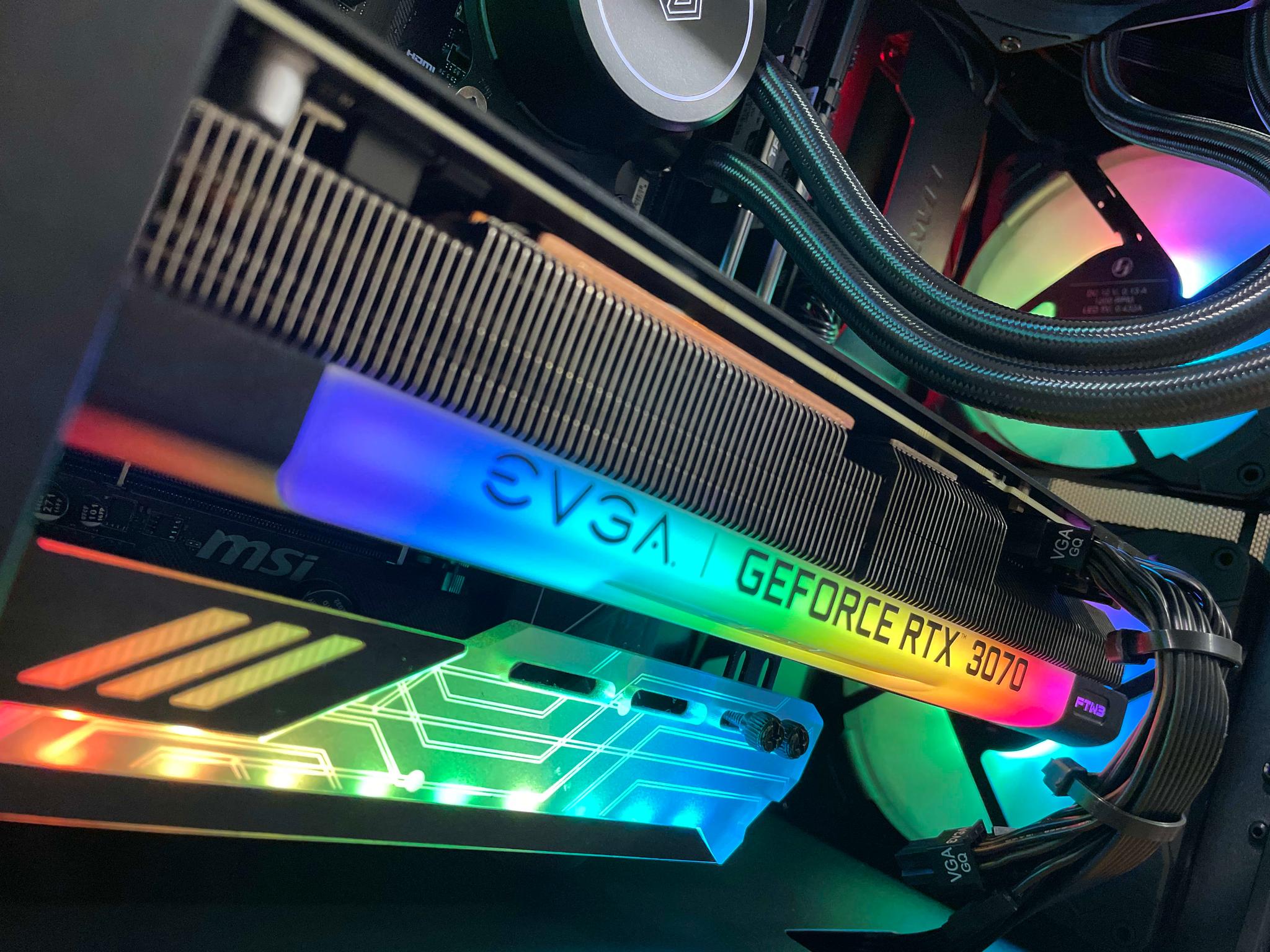 Sparkle ✨ , RTX 3070, Ryzen 7 3800x High-End Gaming PC 