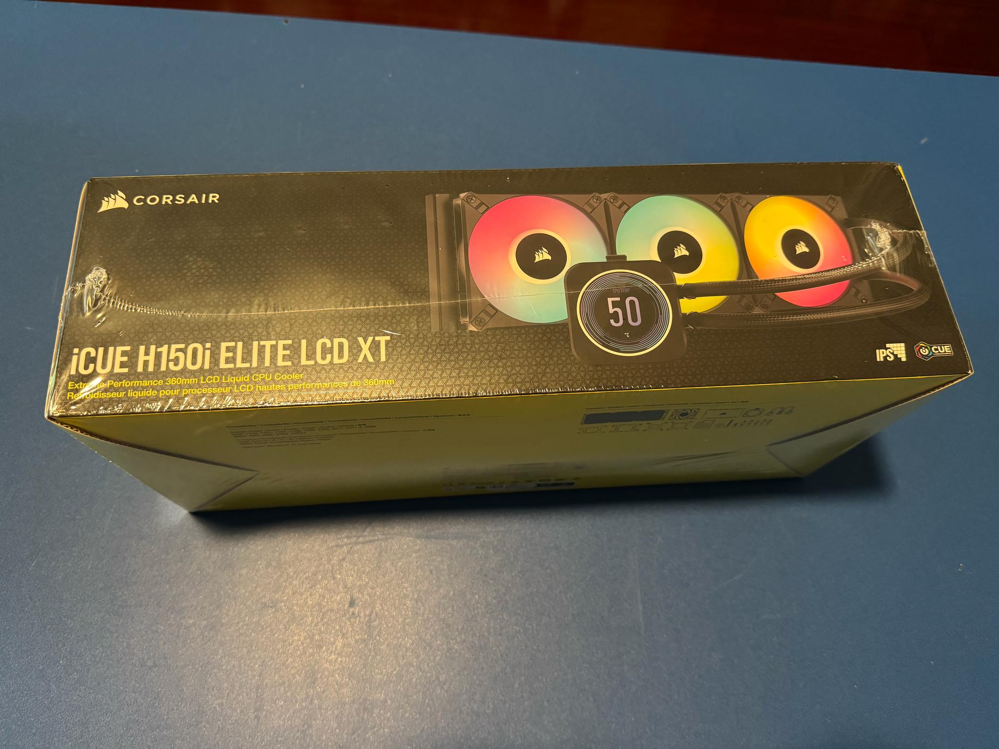 Corsair iCue H150i Elite LCD XT - 360mm (New in Box)