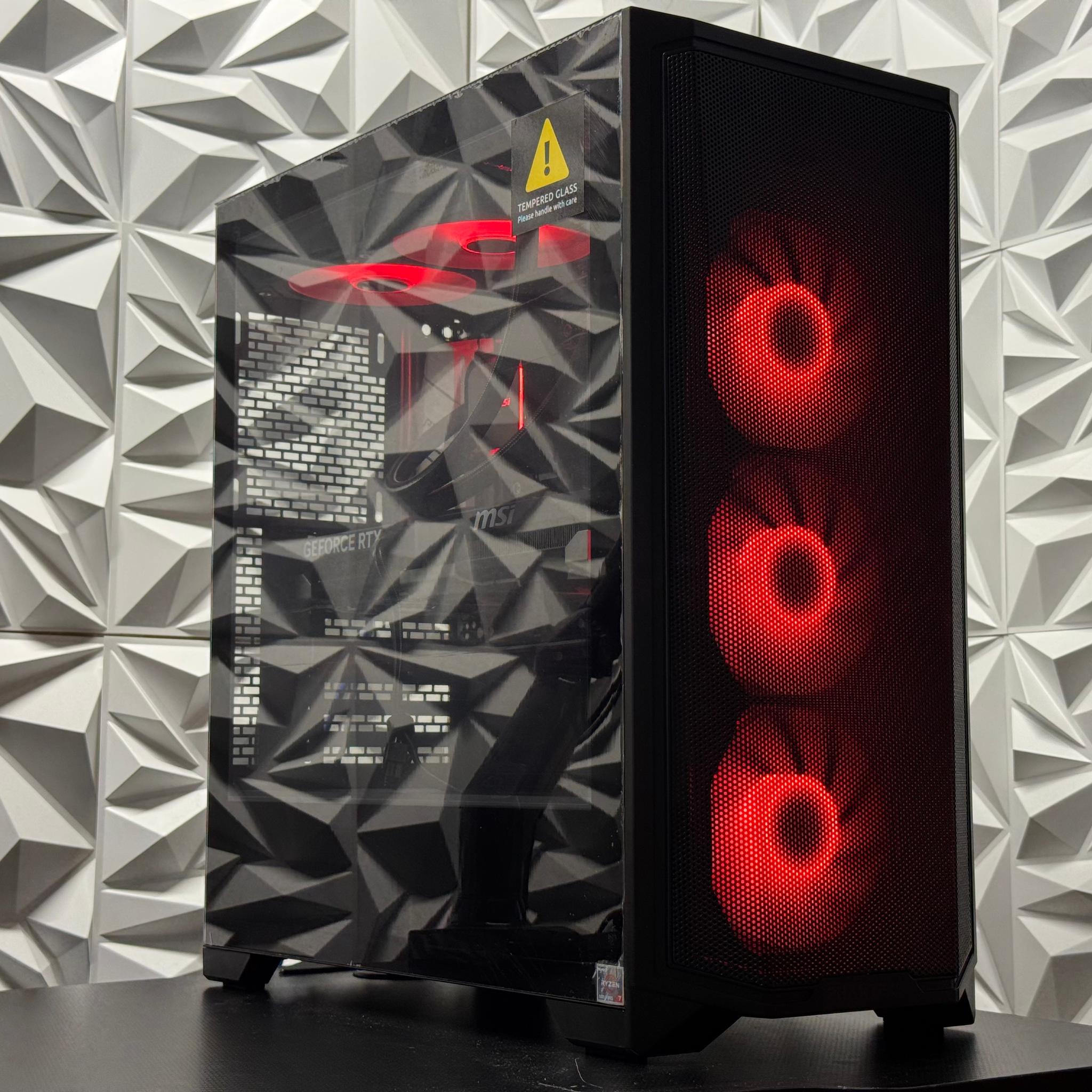 RTX 5060 Ti / Ryzen 7 5800x / 64GB RAM / 1TB SSD / Liquid cooled system / creator pc