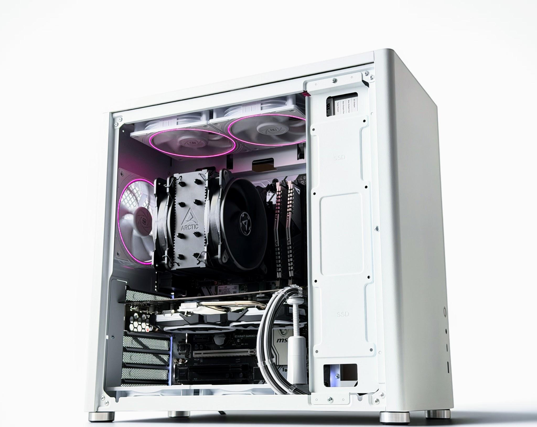 🤖 ❄️Starter Gaming PC❄️AMD RX 480 8GB❄️Intel Xeon 1240 V5 ( EQ=i7 6700)❄️16GB DDR4❄️512GB
