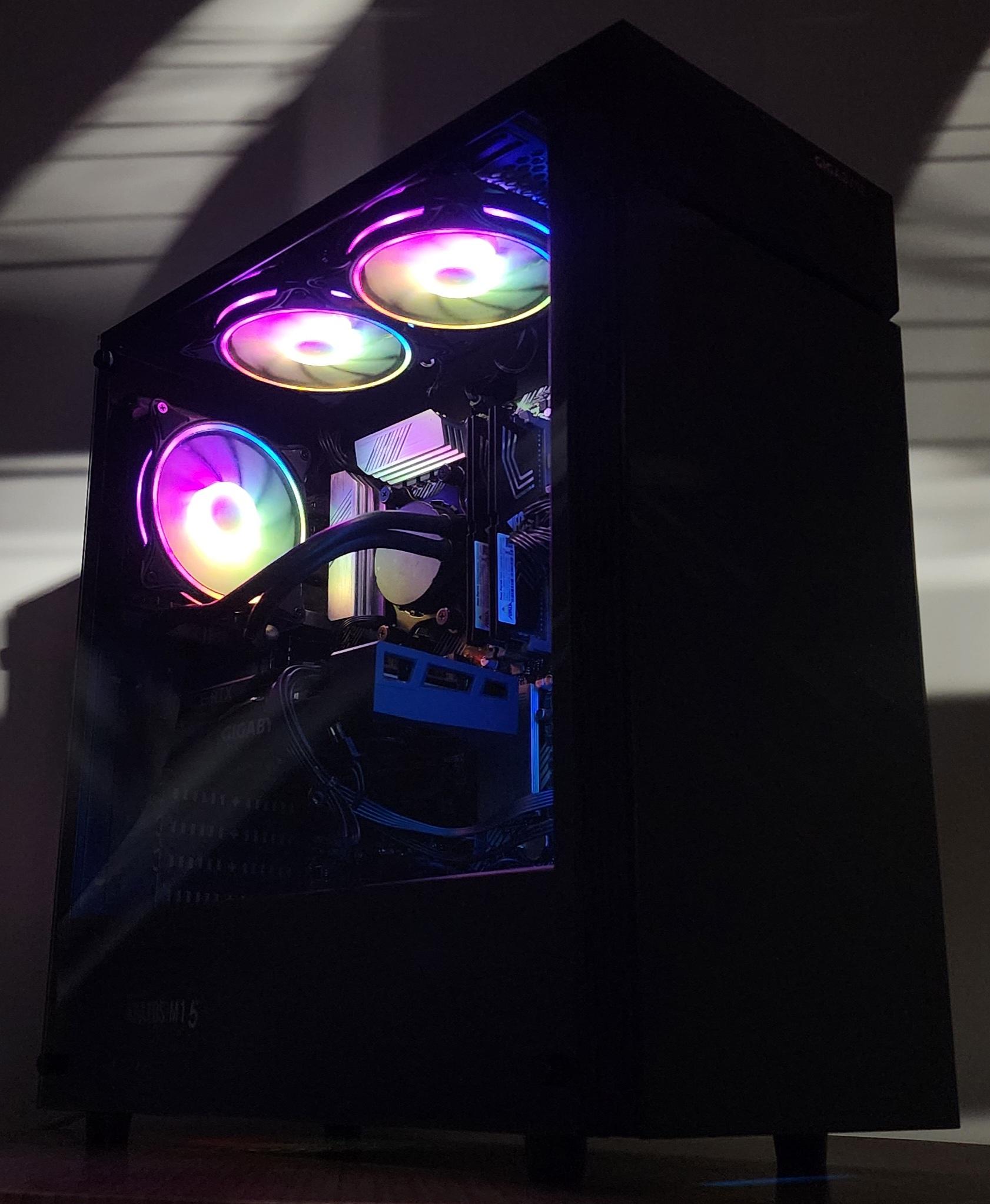 Gaming PC Ryzen 5 3600 16GB RAM 256GB SSD + 1TB HDD RTX 3050 8GB Win11 Computer