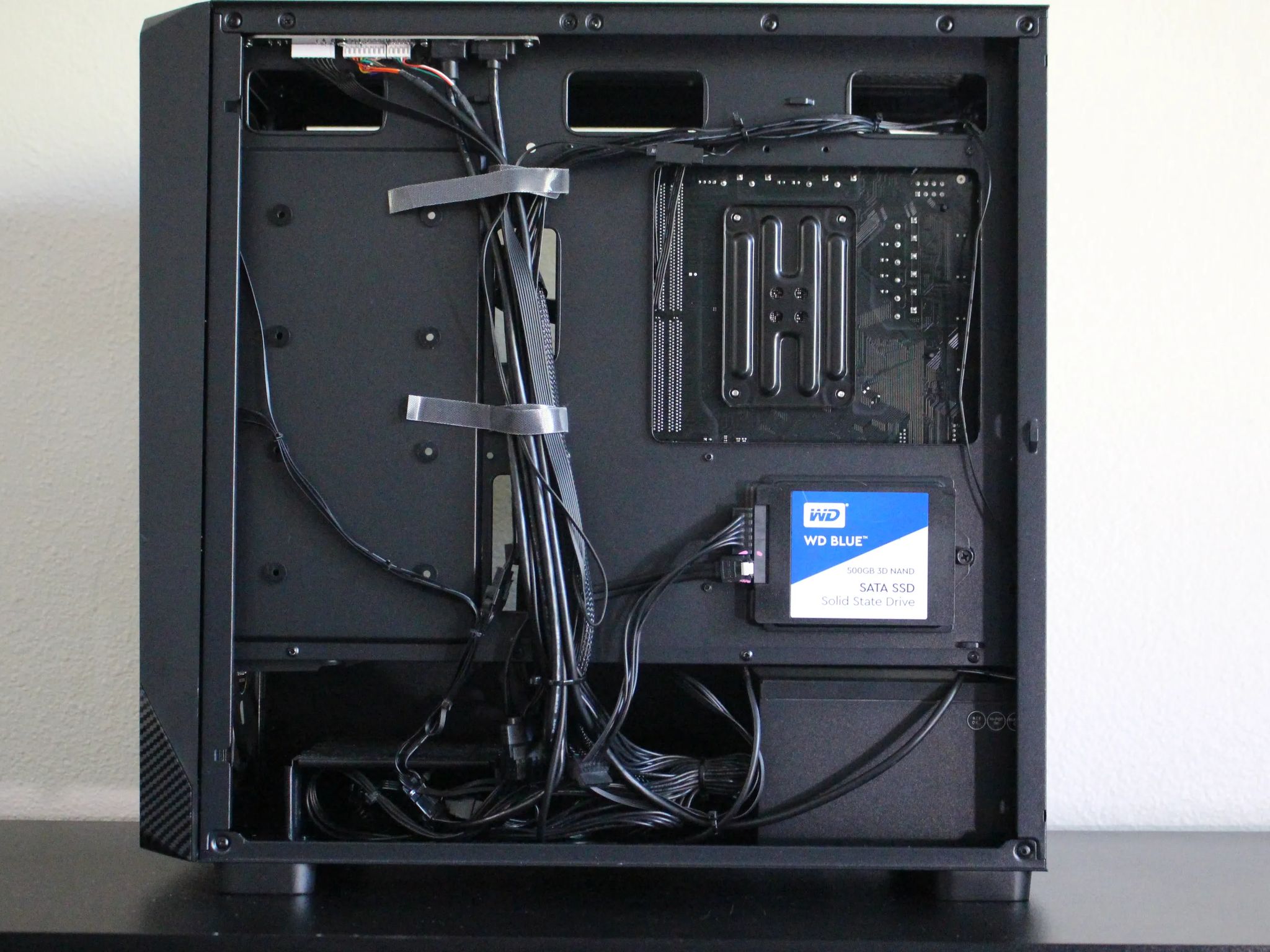 Black Gaming PC | RX 580 | R5 2600 | 16GB Ram | 512GB SSD | Windows 11 Pro | WiFi & BLE
