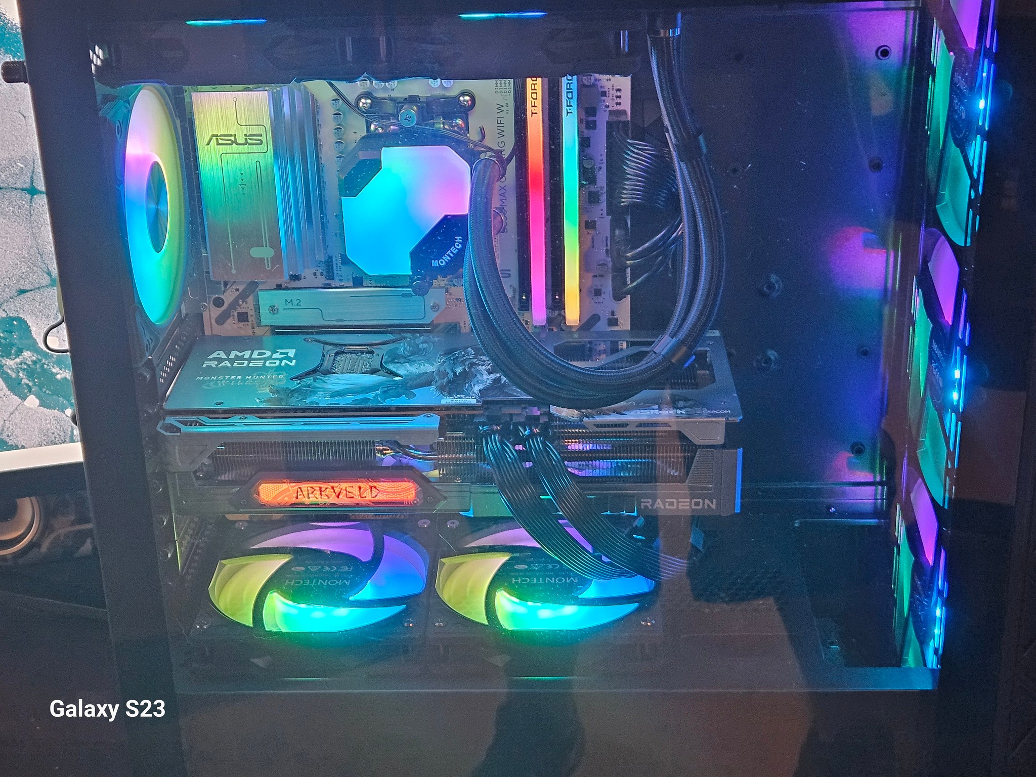 # 🔥 AMD Ryzen 7 7800X3D | RX 9070 XT Monster Hunter Edition | 1TB NVMe | WiFi | ARGB Showcase Build