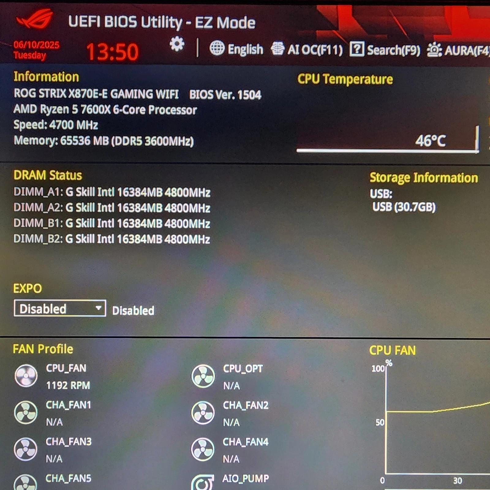 UPDATED BIOS ASUS ROG Strix X870E-E Gaming WiFi AM5 DDR5 ATX MOTHERBOARD