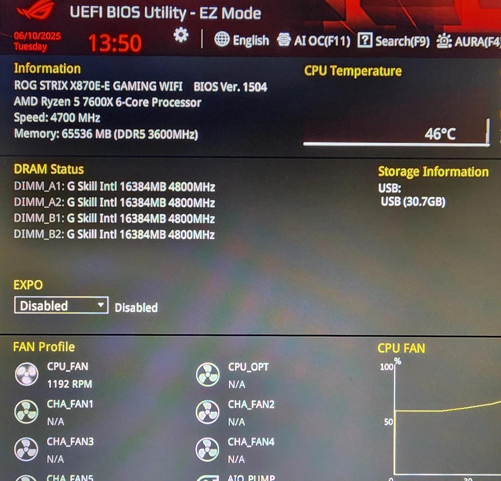 UPDATED BIOS ASUS ROG Strix X870E-E Gaming WiFi AM5 DDR5 ATX MOTHERBOARD